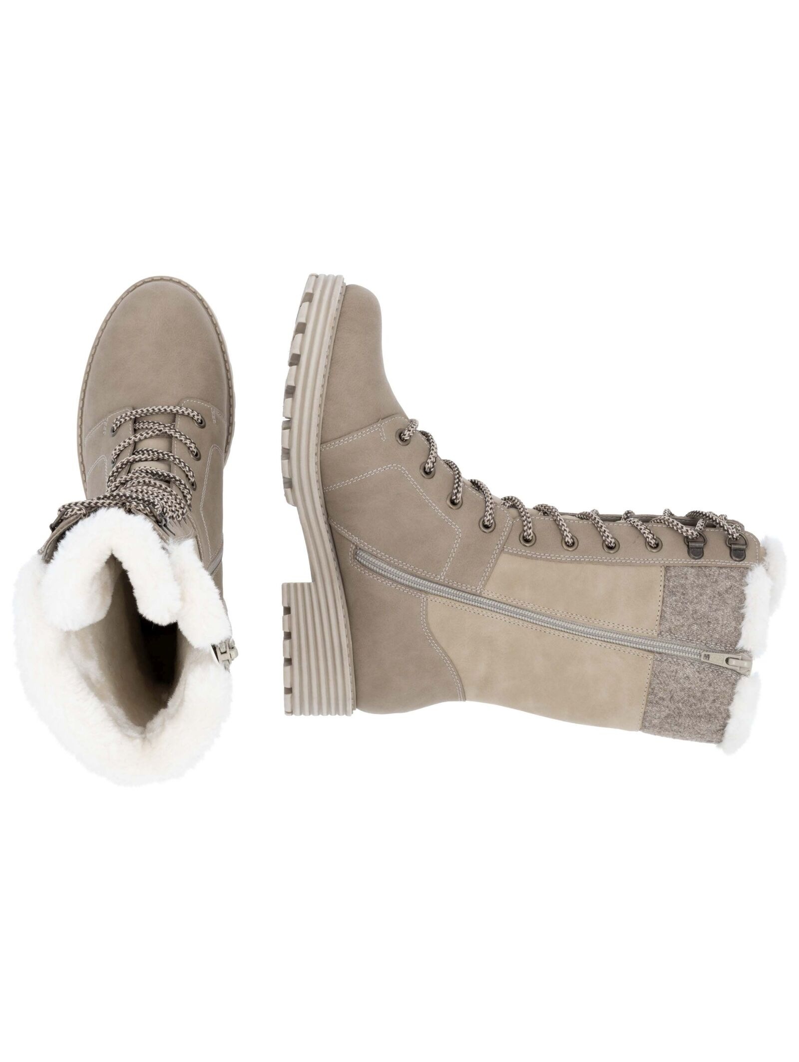 Remonte Schnürstiefelette »Remonte Stiefelette Veloursleder«