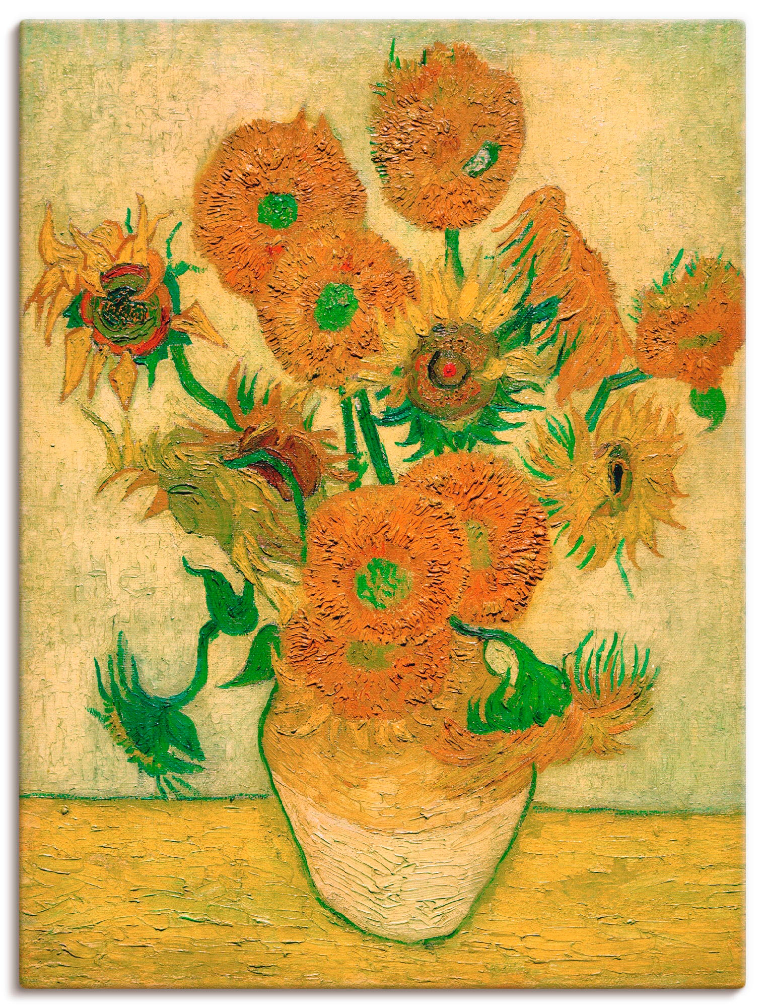 Artland Wandbild »Sonnenblumen«, Blumen, (1 St.), als Leinwandbild,  Wandaufkleber oder Poster in versch. Größen bestellen | BAUR