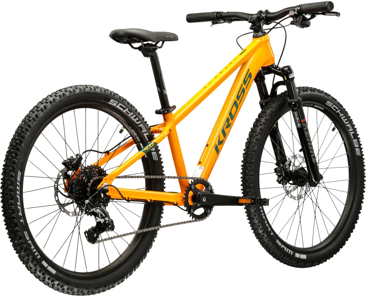 Kross Jugendfahrrad »Jugend-MTB Level Jr 4.0«, 9 Gang, microSHIFT, ADVENT M6195S Schaltwerk, Kettenschaltung