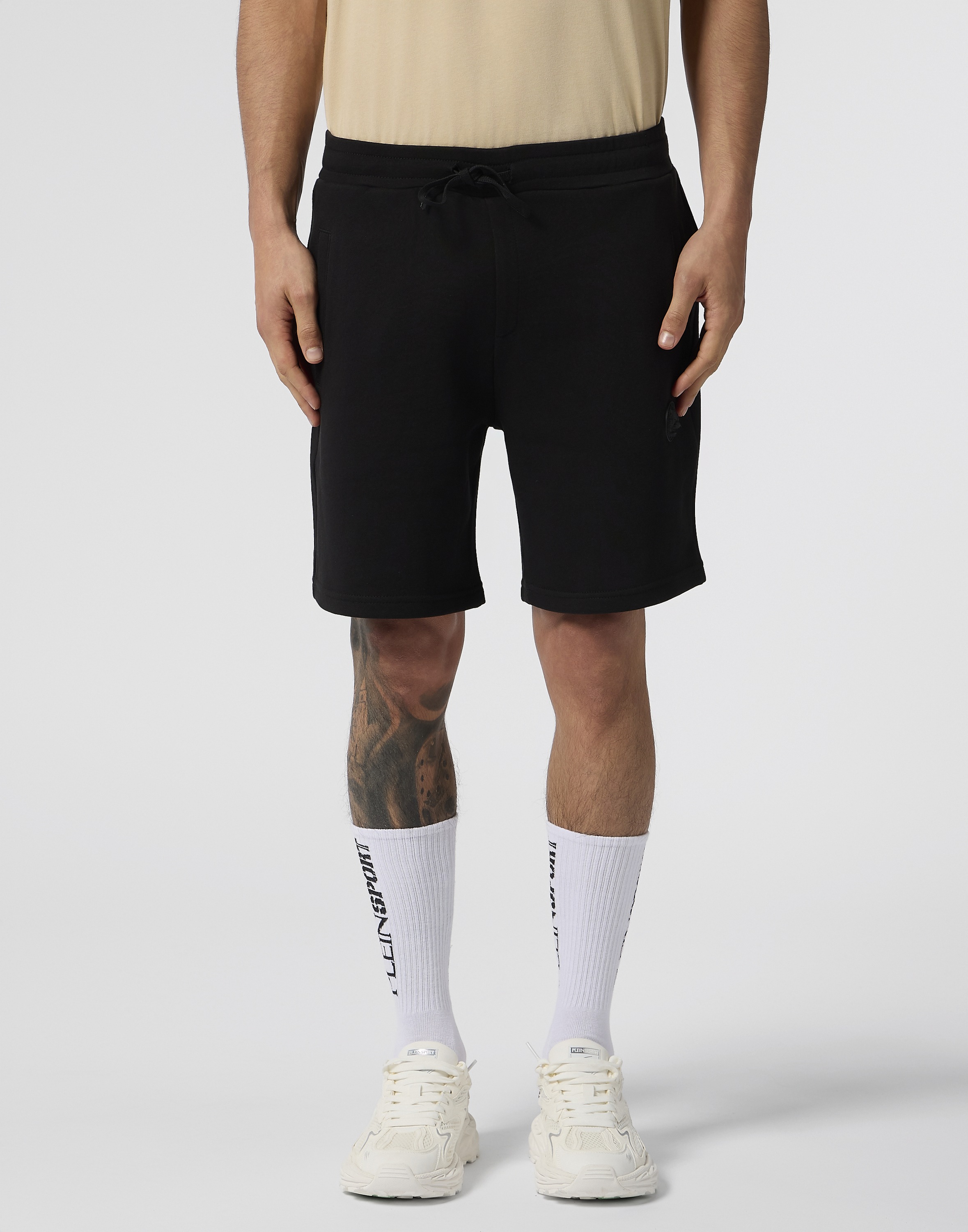 PLEIN SPORT Shorts "Fleece Shorts 3D Tiger" günstig online kaufen