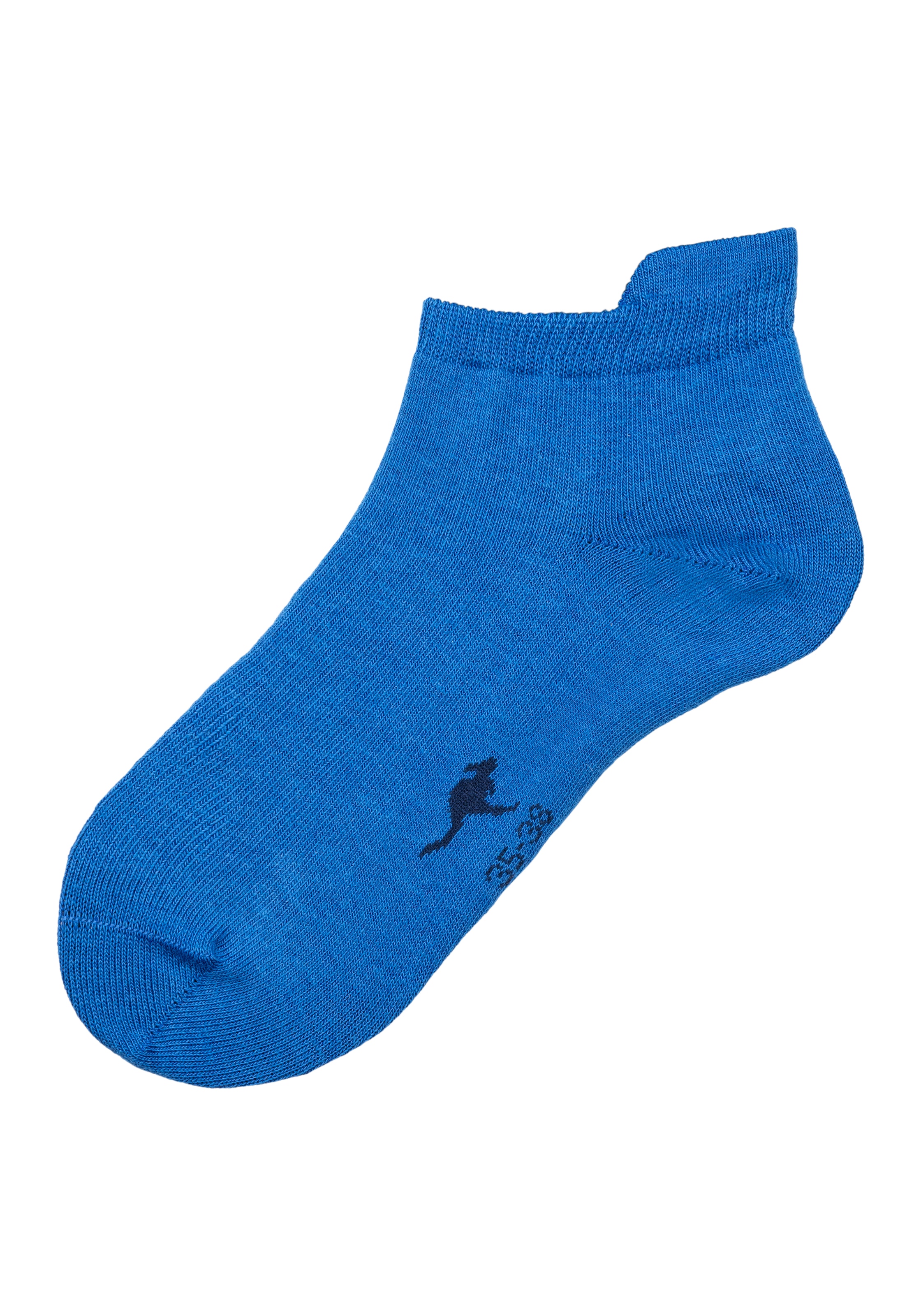 KangaROOS Sneakersocken, (Packung, 10 Paar), mit verlängertem Bündchen hinten