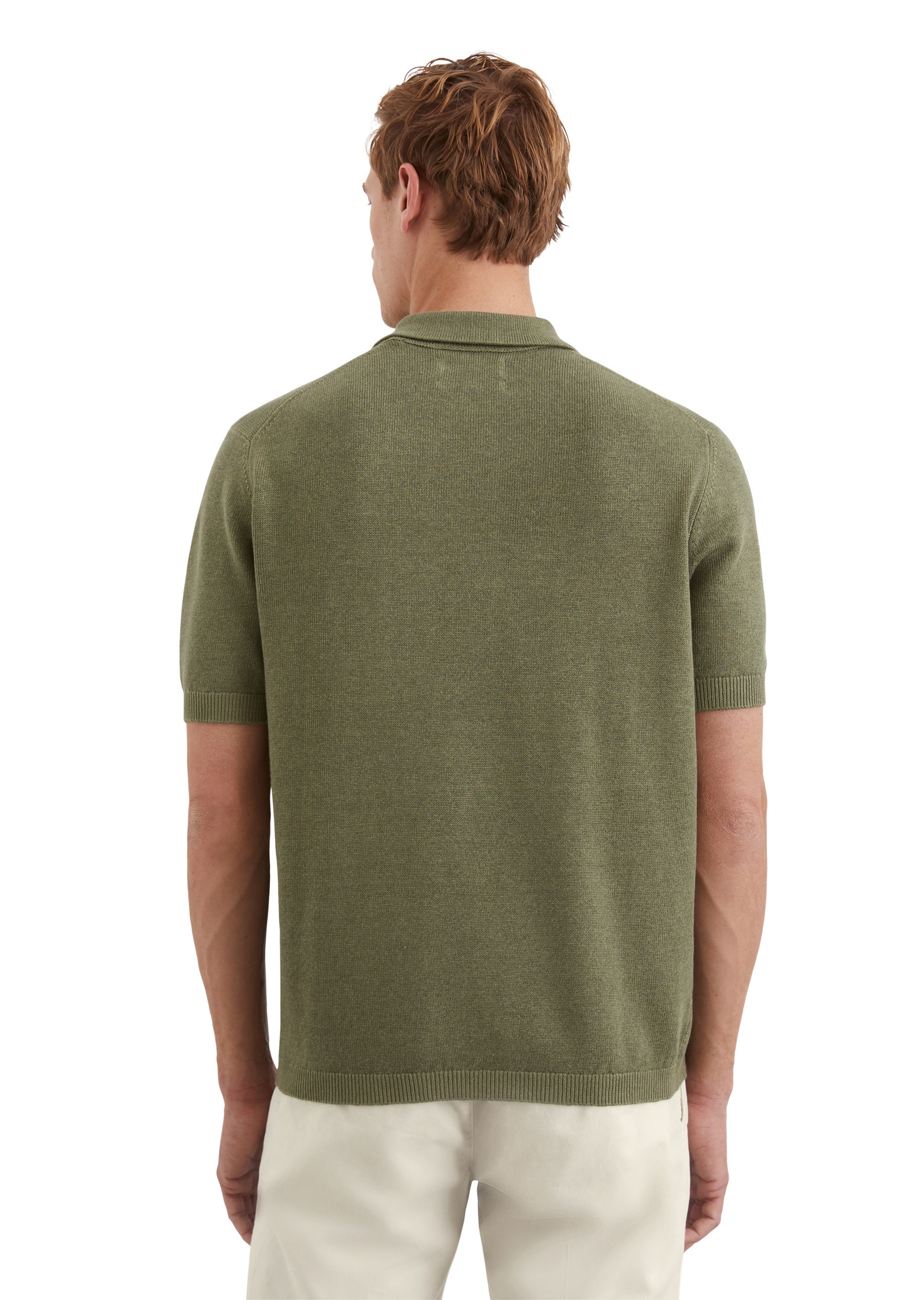 Marc O'Polo Strickpullover »aus Leinen-Baumwoll-Mix«