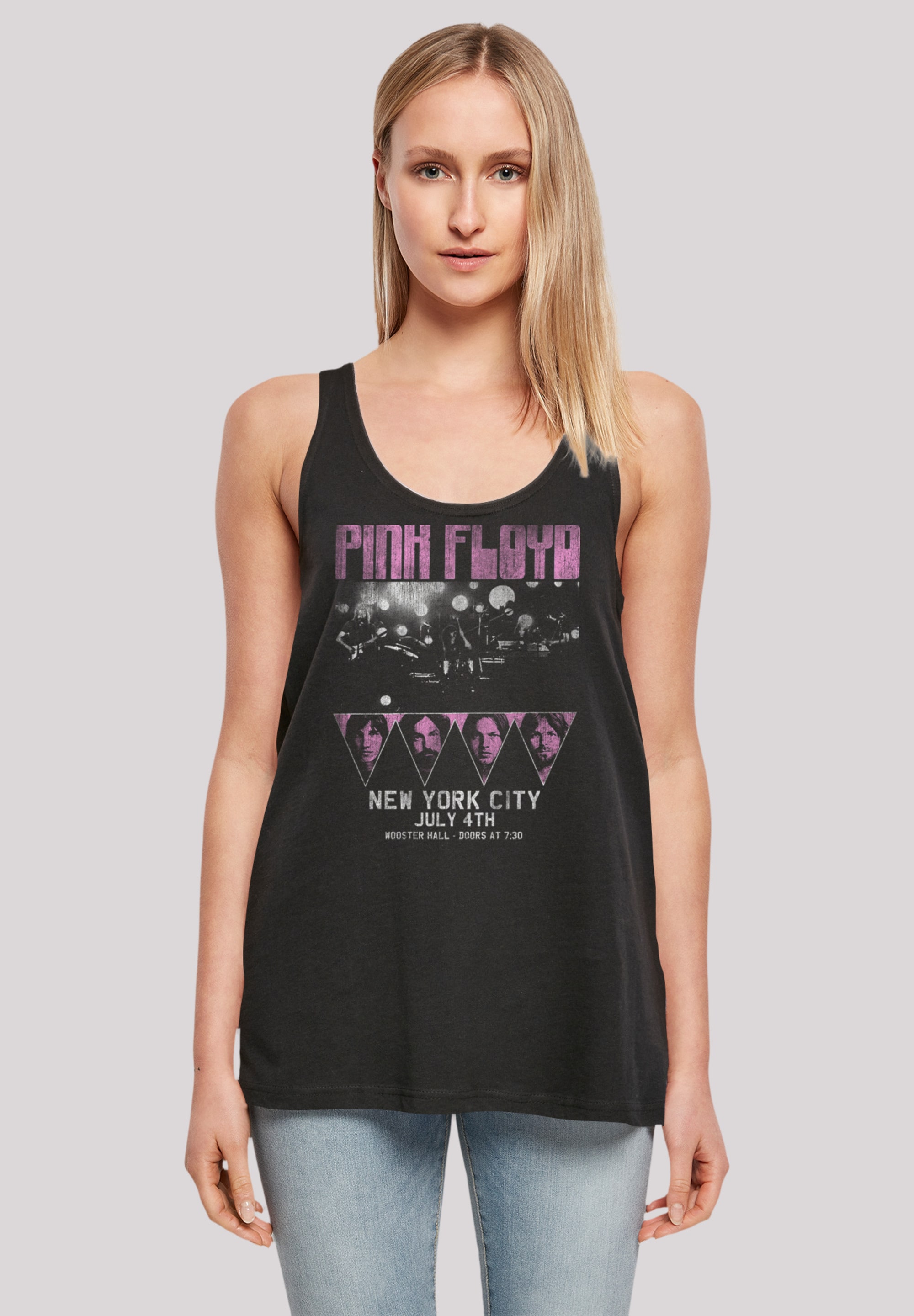 T-Shirt »Pink Floyd Tour NYC«, Print