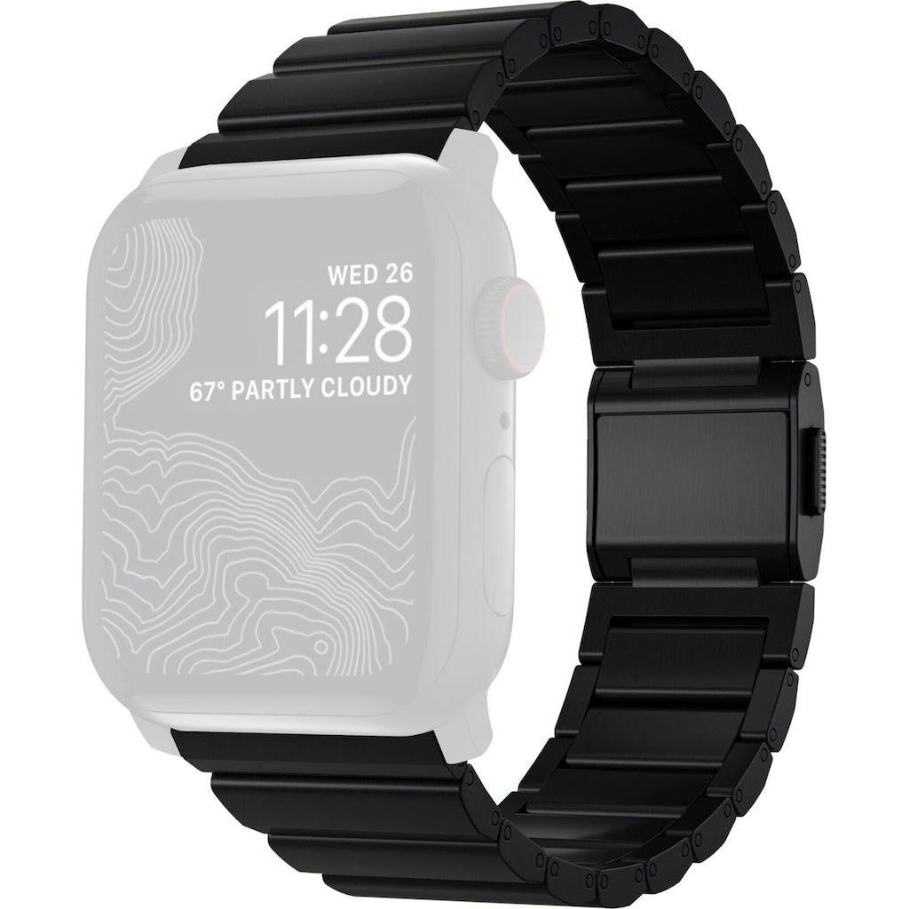 Nomad Smartwatch-Armband »Strap Titanium V2 42/44/45/49mm«