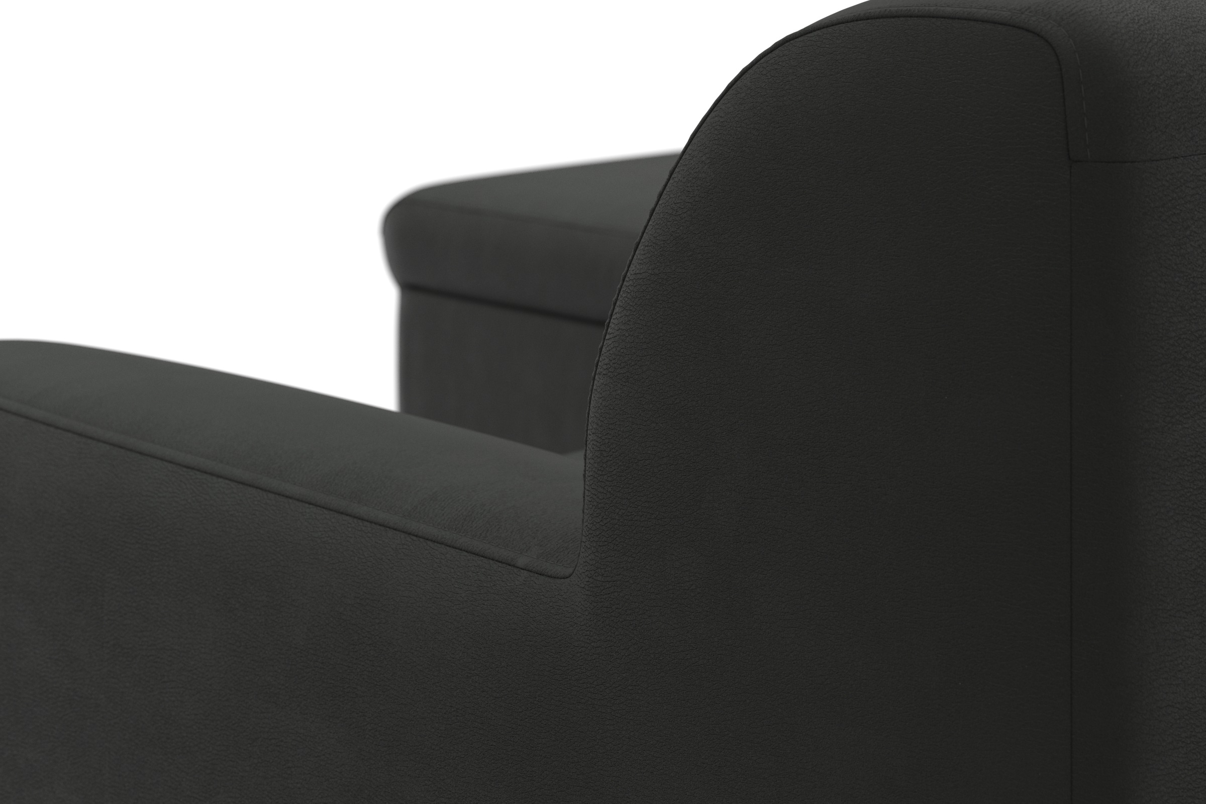 DOMO collection Ecksofa »Topper zeitlos elegant, kompakte Stellmaße, OTTOs Choice, L-Form«, mit Ottomane, wahlweise mit Schlaffunktion