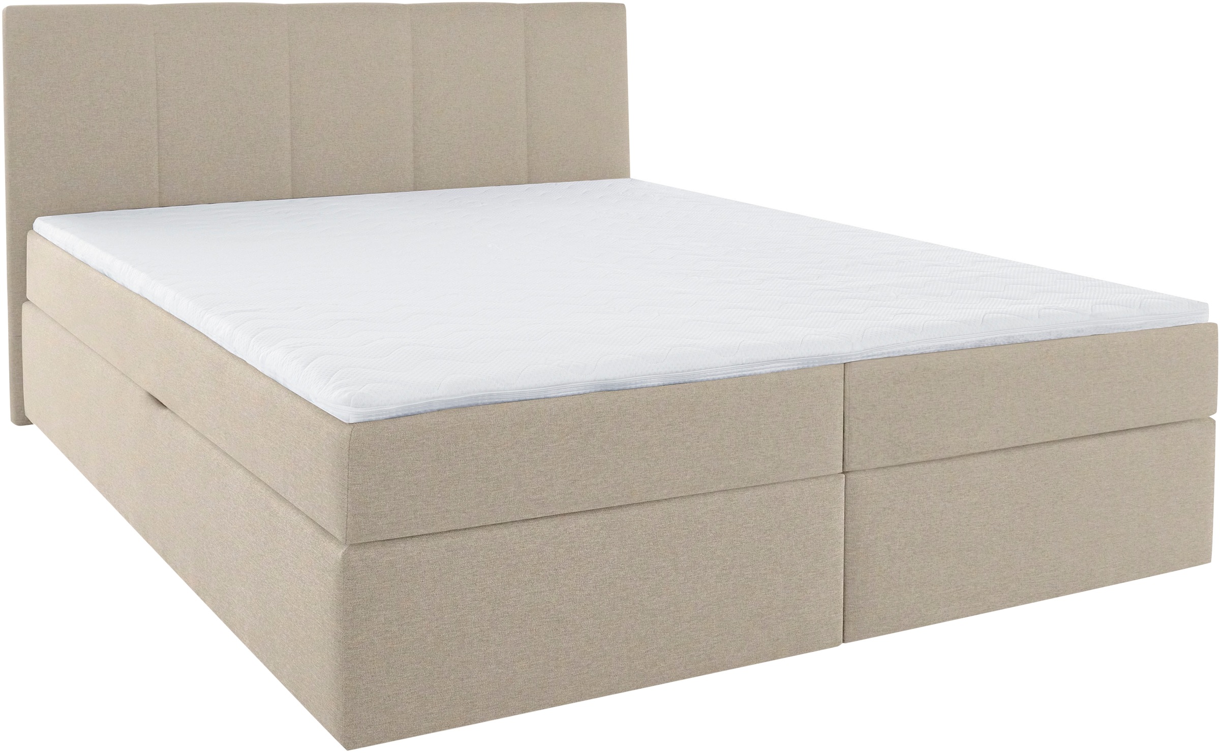 Thumbnail - Home affaire Boxbett "Fidan" wahlweise mit Bettkasten, in H2, H3 & H4 erhältilich