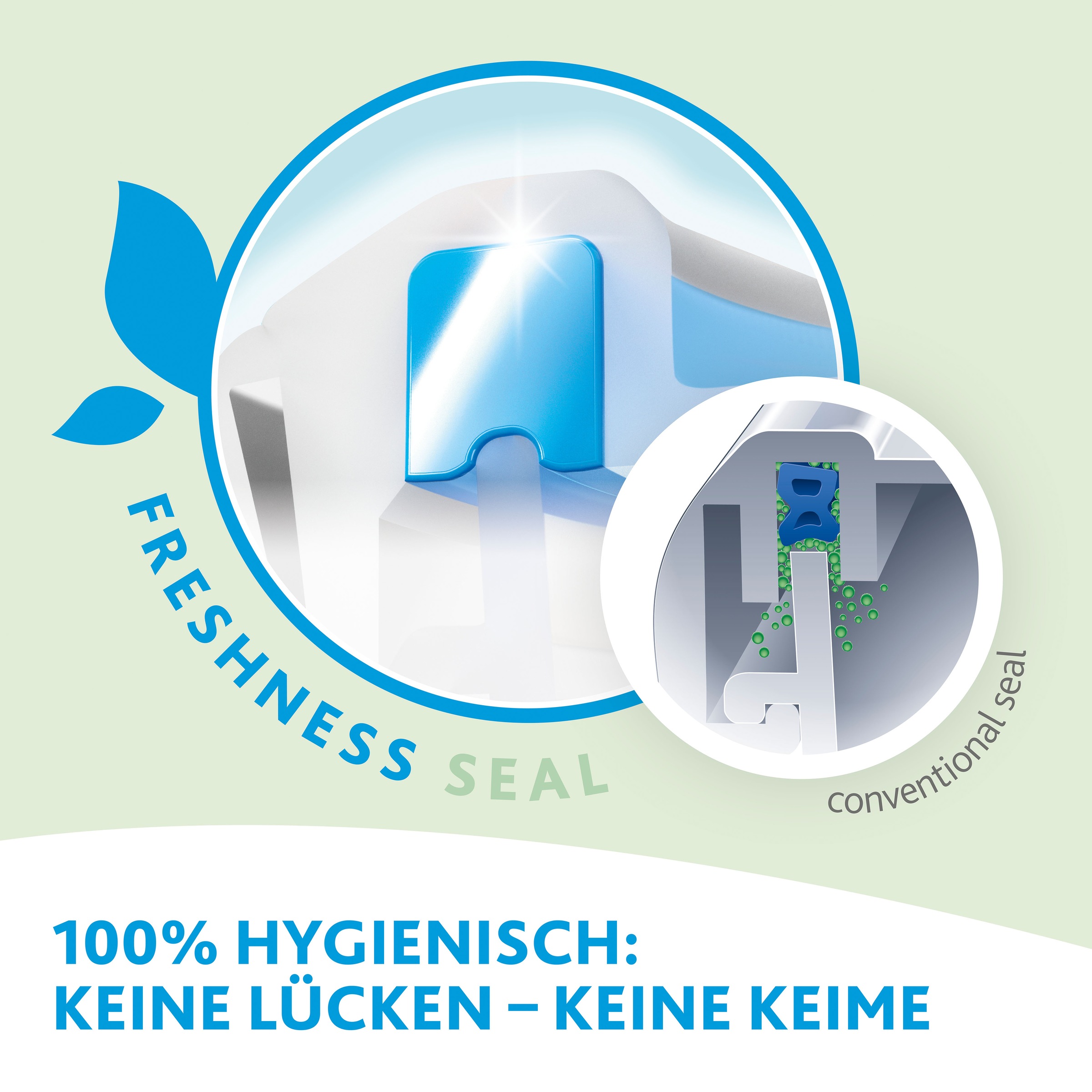 Emsa Frischhaltedose »Clip & Close«, (2 tlg.), 8 Liter, rechteckig, Clipbox, dicht, hygienisch, spülmaschinenfest