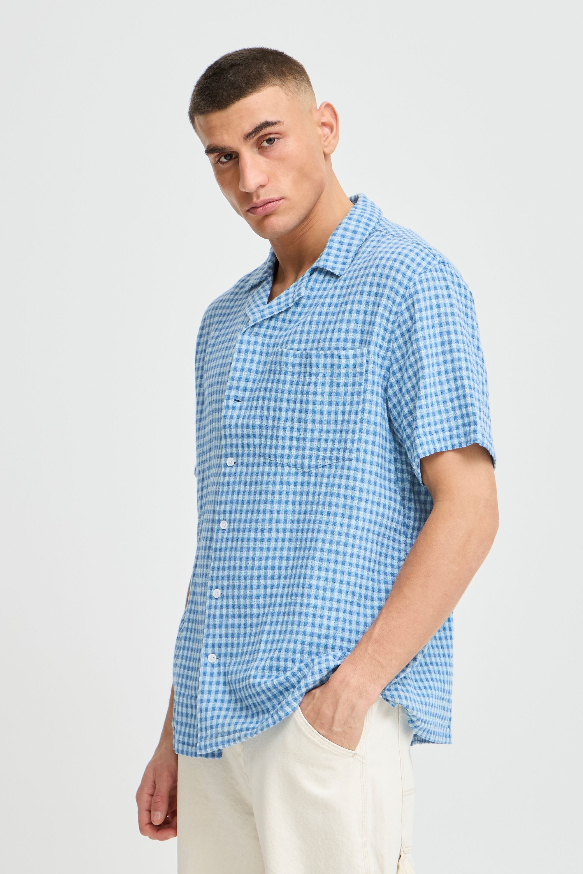 Thumbnail - Solid Kurzarmshirt "Kurzarmhemd SDORLANDO"