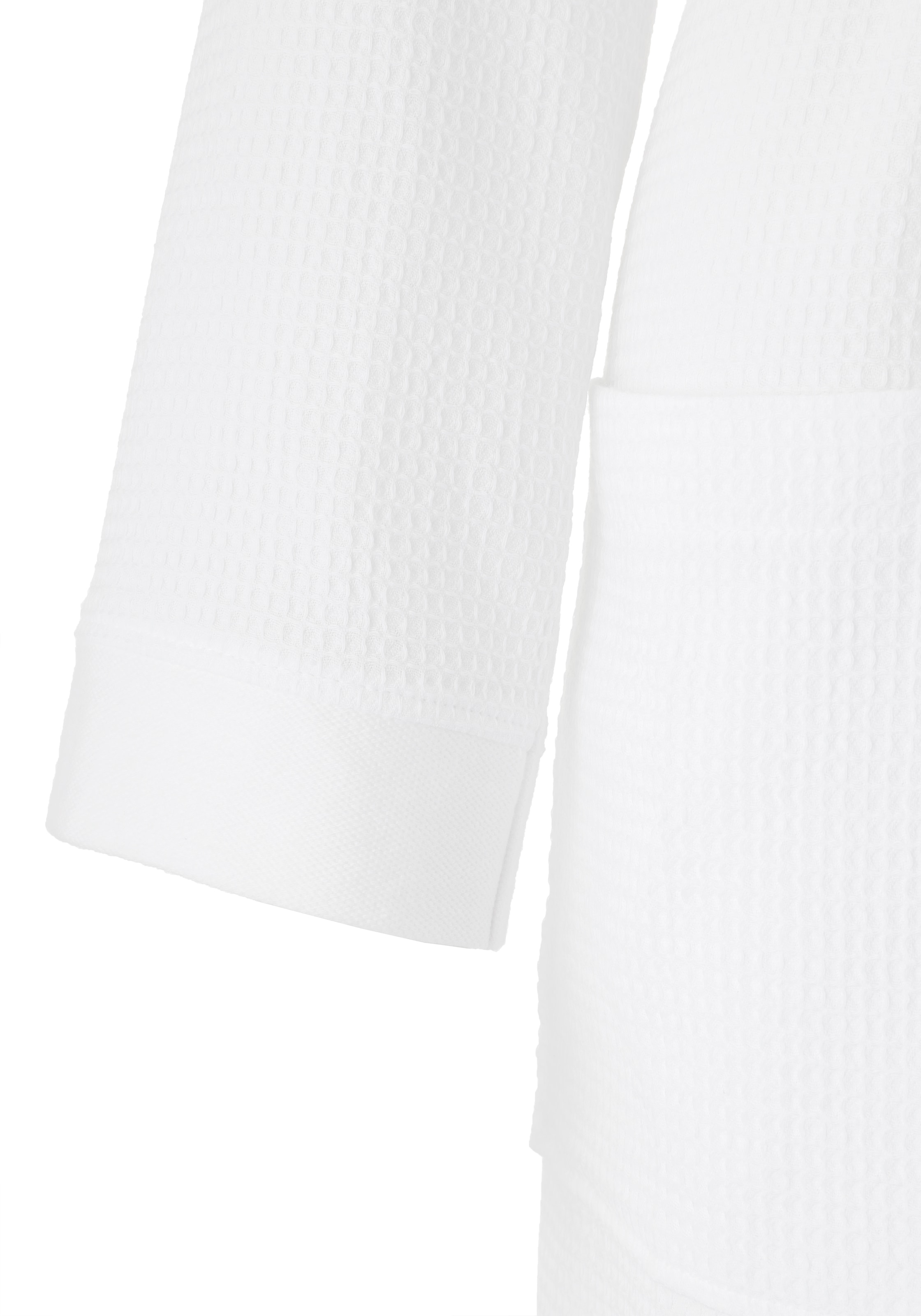 my home Unisex-Bademantel »Vanessa, ideal für Sauna & Spa, Hotelbademantel, Morgenmantel« 1 Stk. tlg., Taschen, Damen & Herren, Waffelpiqué, sehr leichte Qualität, S-3XL