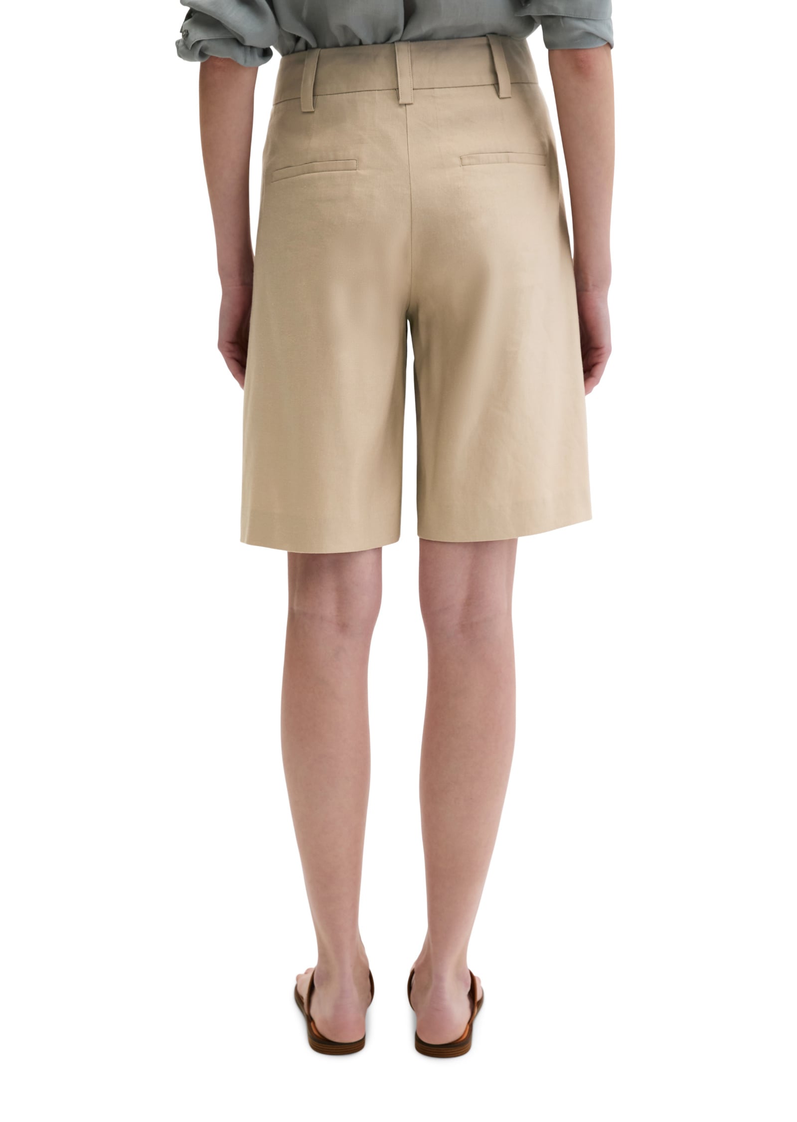 Marc O'Polo Shorts »aus Viskose-Leinen-Stretch«