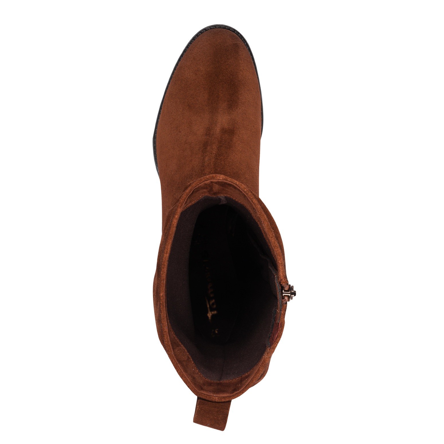 Tamaris Stiefel, Blockabsatz, Kurzstiefel mit Falten am slouchy Schaft