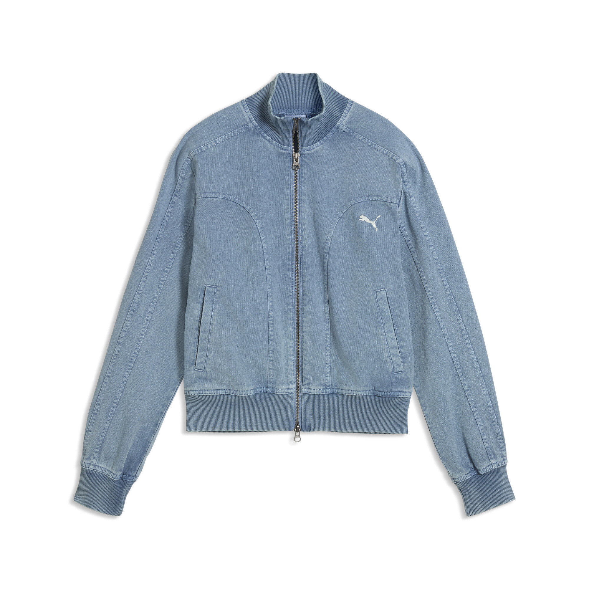 PUMA Trainingsjacke "FUTURE.PUMA.ARCHIVE Washed Twill Kurze Jacke Damen"