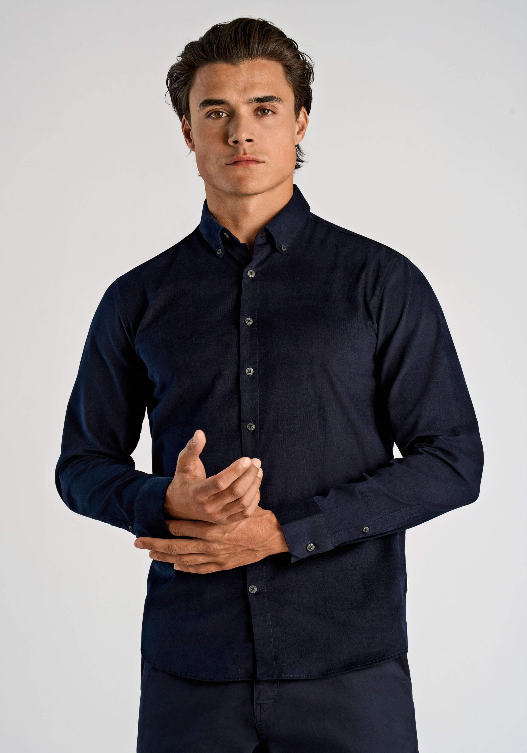 LINDBERGH "Cordhemd (Langarm) Relaxed Fit"