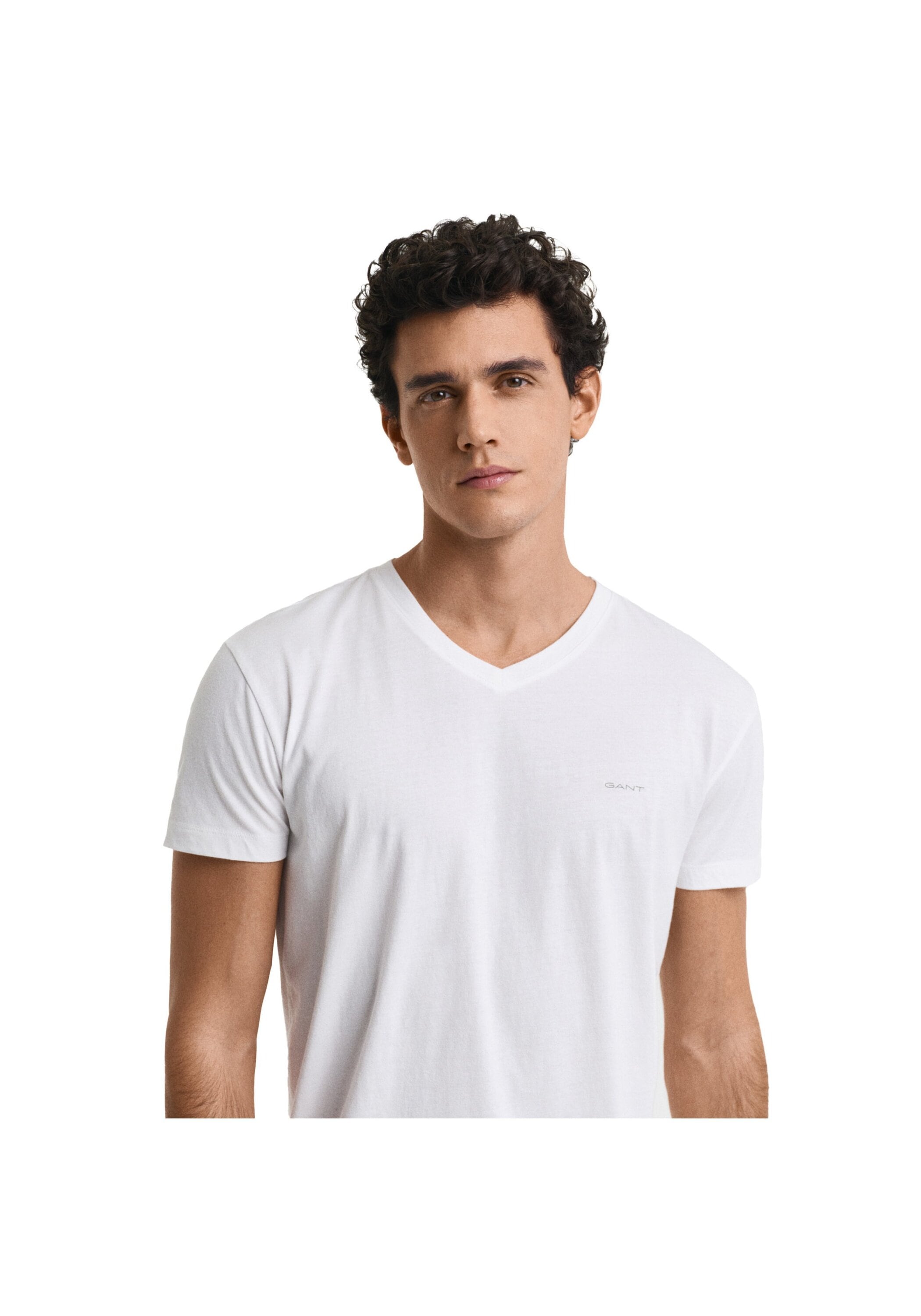 Gant T-Shirt »T-Shirt V-NECK T-SHIRT 4-PACK 4er Pack«