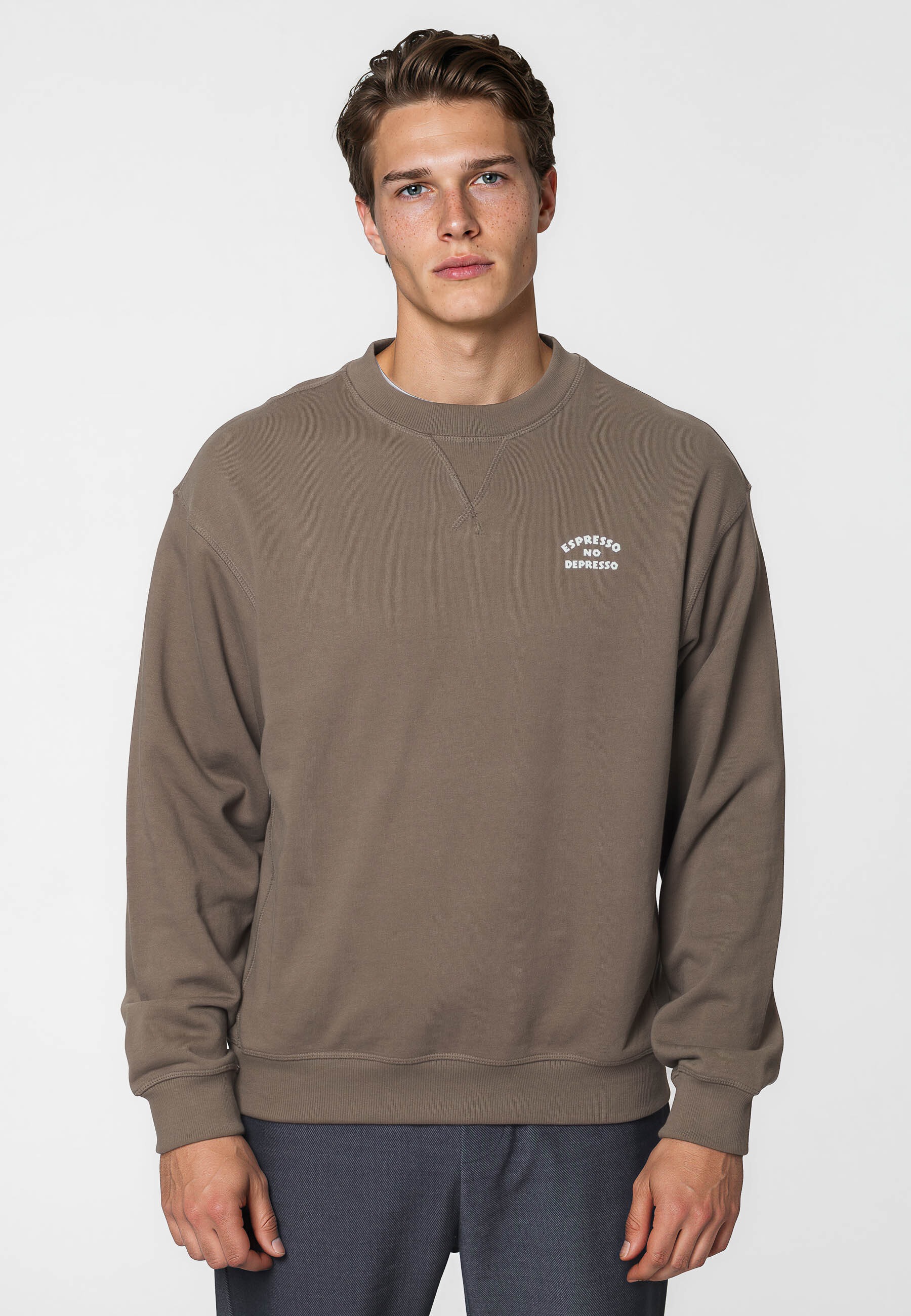 Kleinigkeit Sweater »Kleinigkeit Espresso No Depresso Sweater«, 1
