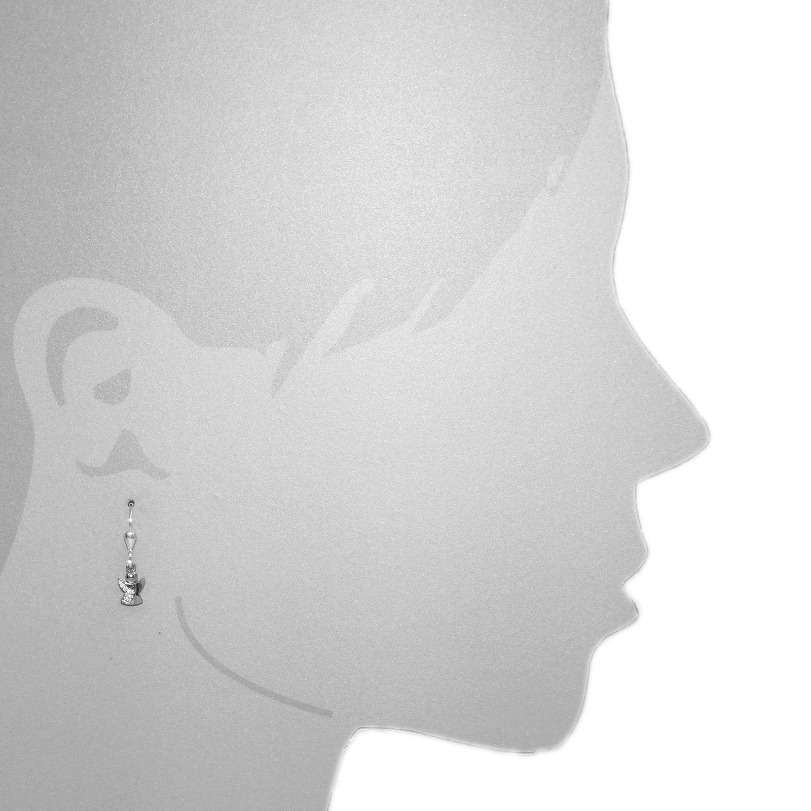 OSTSEE-SCHMUCK Paar Ohrhänger »Ostsee-Schmuck Ohrhänger kleiner Engel Ohrhänger kleiner Engel«, (2 tlg.)