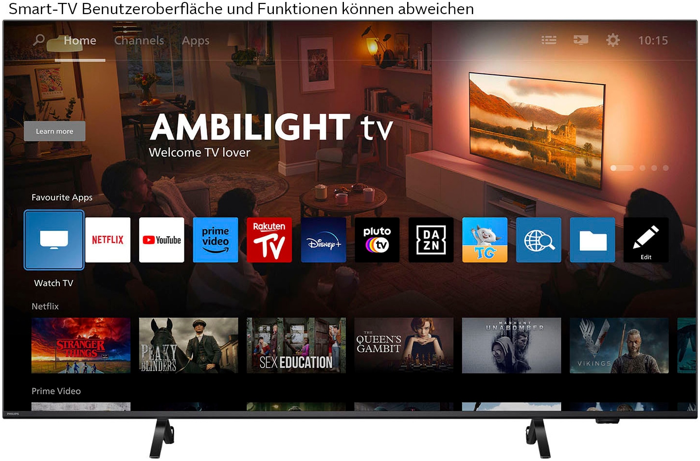 Philips Mini-LED-Fernseher »65PML9009/12«, 4K Ultra HD, Smart-TV