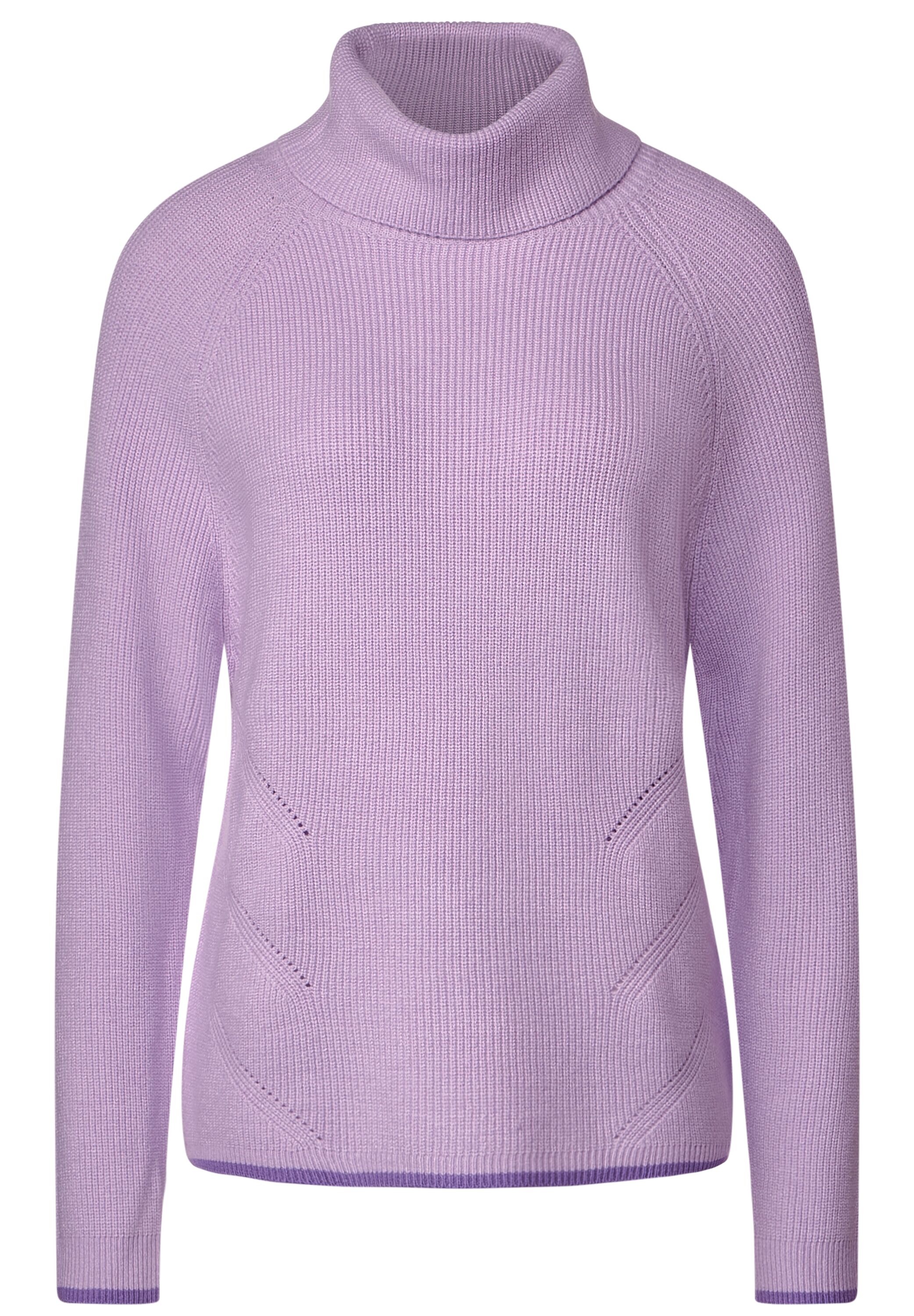 STREET ONE Rollkragenpullover, Grobstrick
