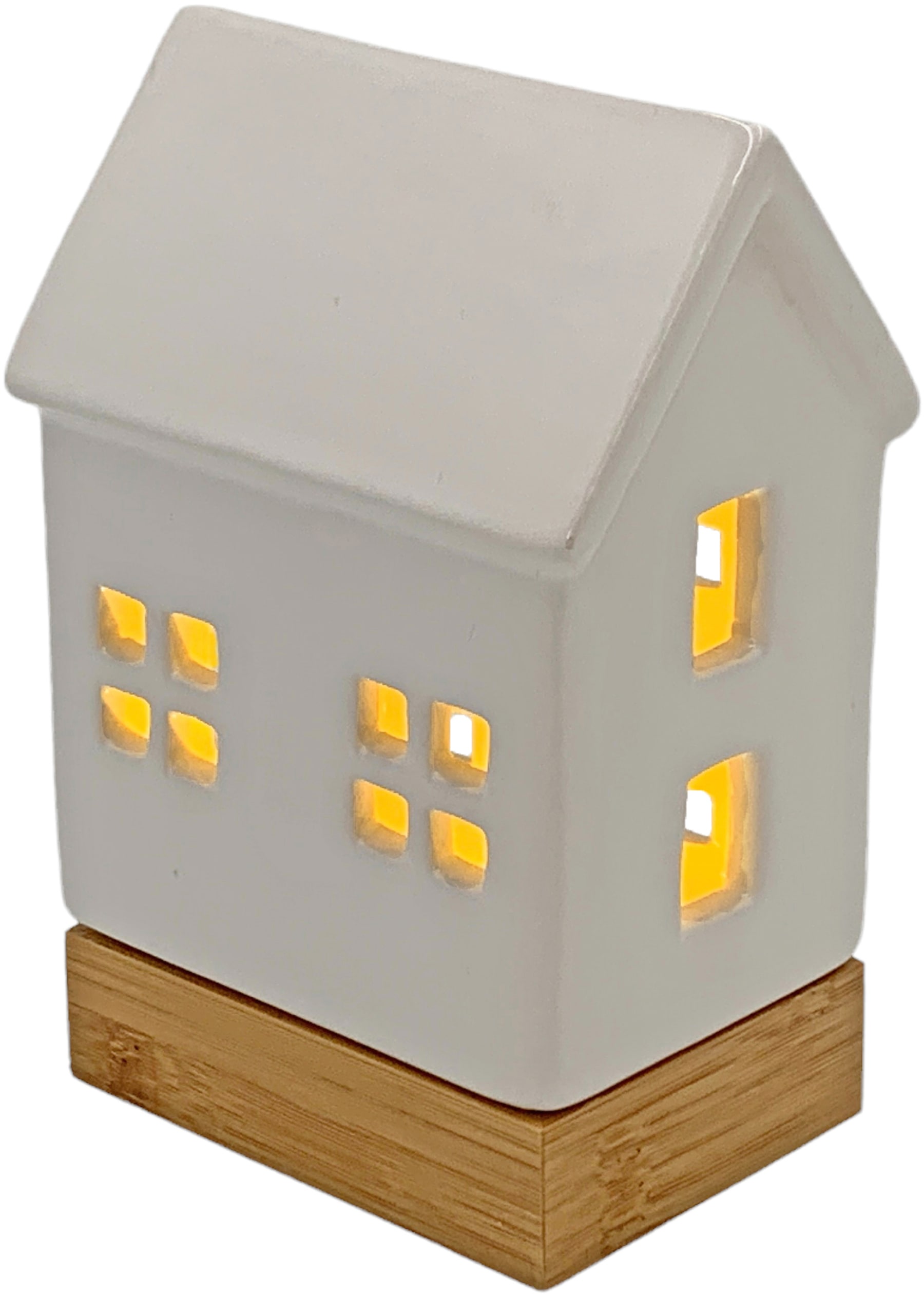 Home affaire Weihnachtshaus »Weihnachtsdeko«, aus Dolomite und Holz