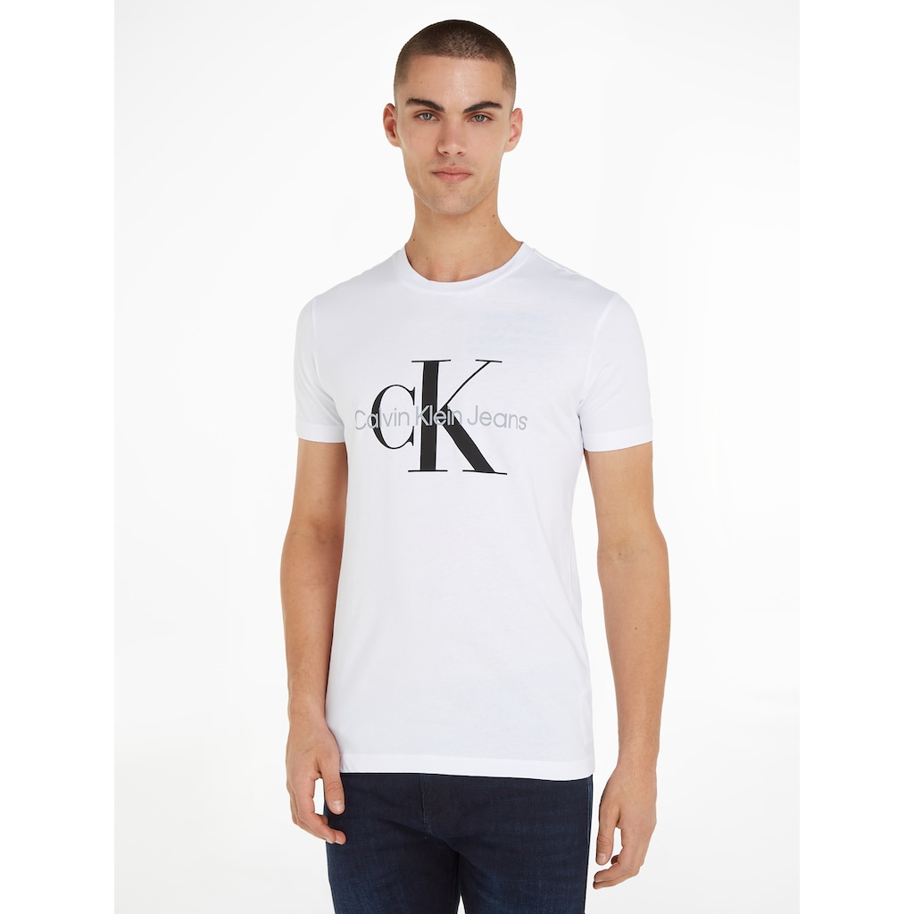 Calvin Klein Jeans T-Shirt »ICONIC MONOGRAM SLIM TEE«