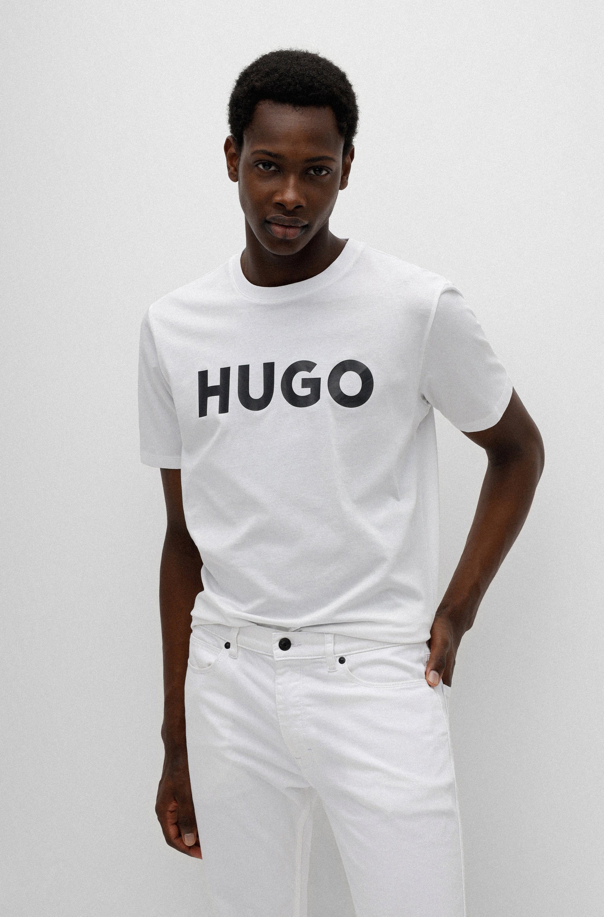 HUGO T-Shirt "Dulivio" Rundhalsausschnitt, Regular Fit, Must have Basic günstig online kaufen