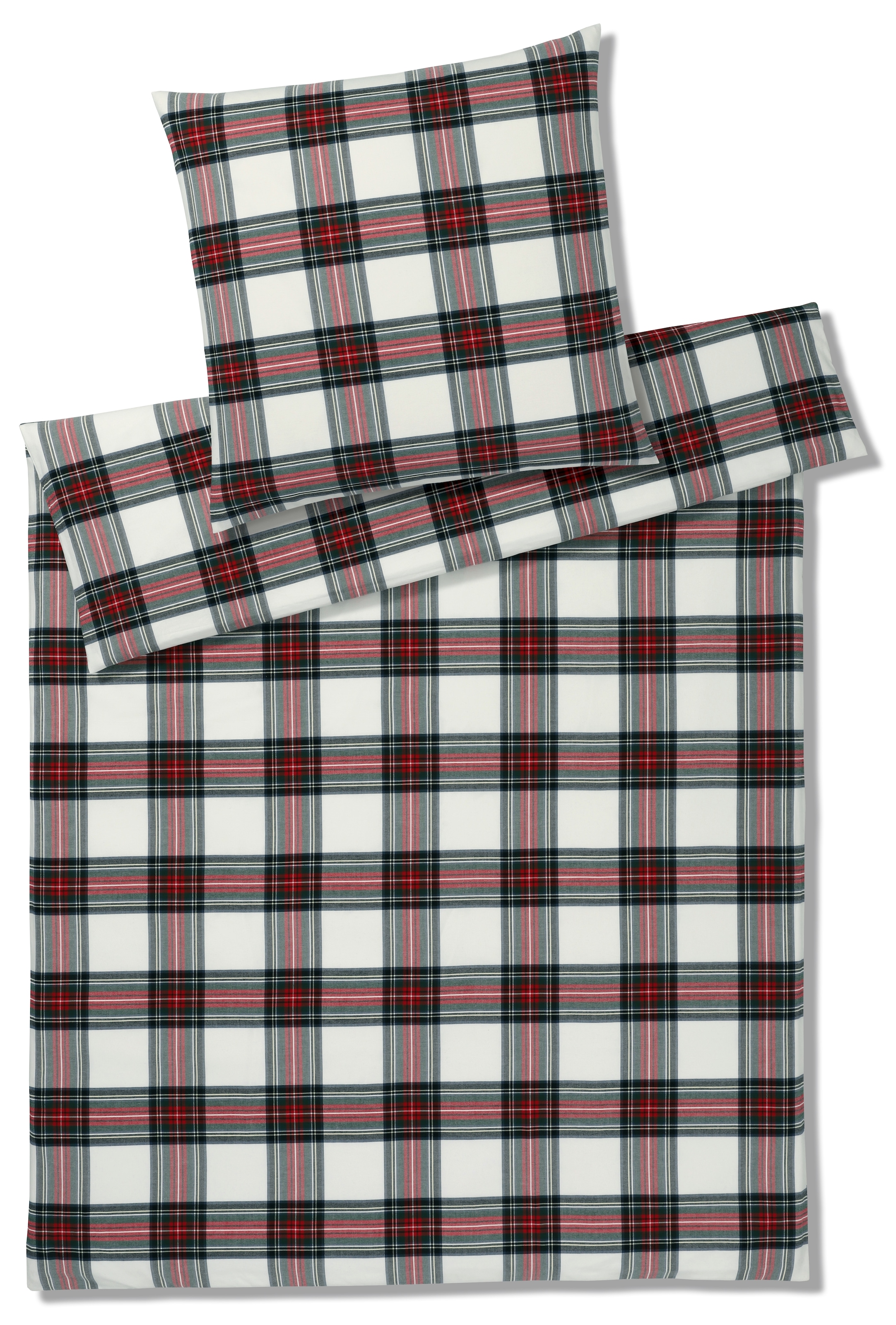 Elegante Bettwäsche "Westminster" 2 Stk. tlg. angenehmes Hautgefühl günstig online kaufen