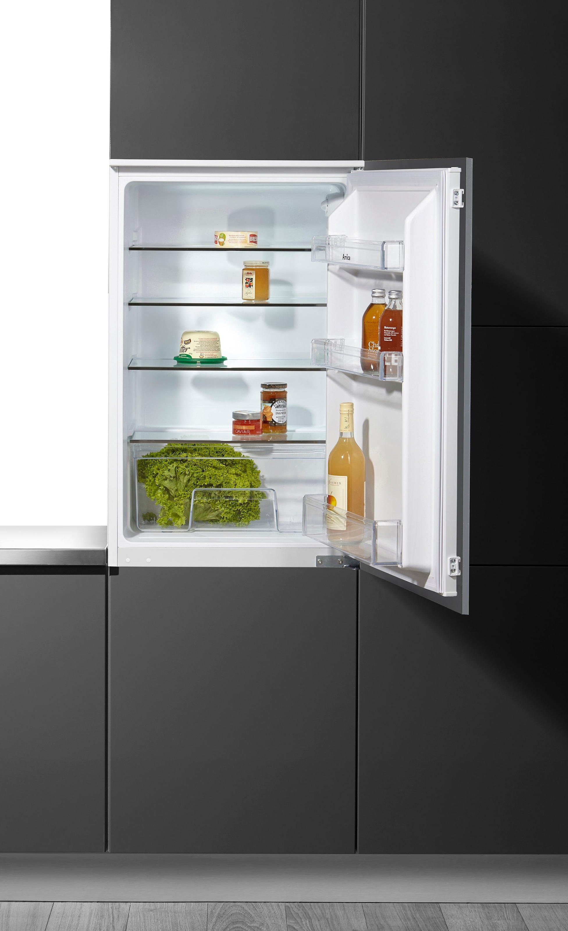 Amica Einbaukühlschrank, EVKS 16172, 87,5 cm hoch, 54,0 cm breit, 87,5 cm  online kaufen | BAUR