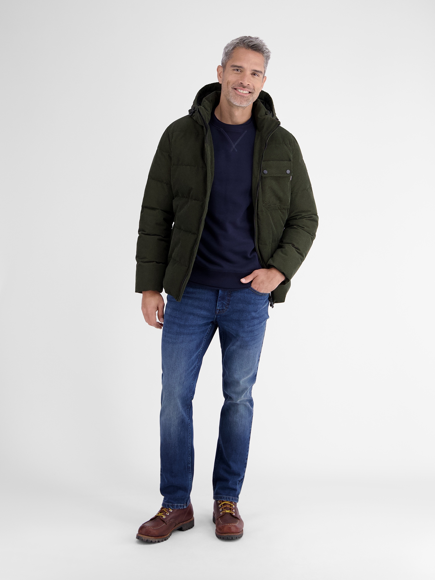 LERROS Sweatshirt »LERROS Urbaner Sweatshirtstyle für Herren«
