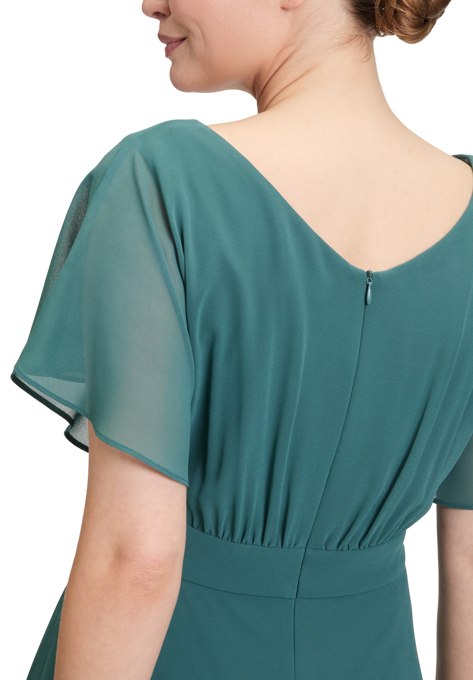 Vera Mont Cocktailkleid »Vera Mont Damen Cocktailkleid kurzarm«, Raffung