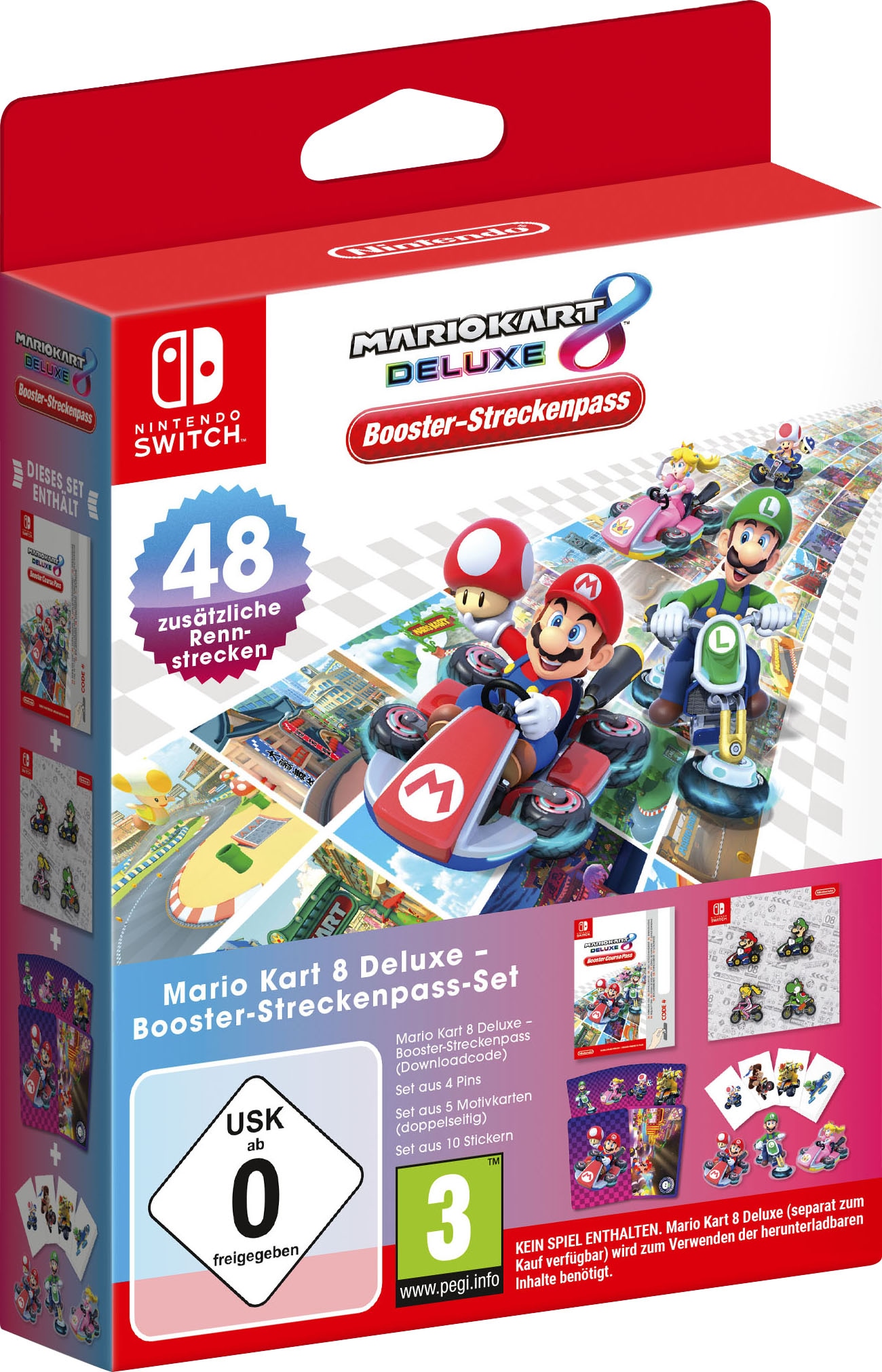 Nintendo Switch Spielesoftware »Mario Kart 8 Deluxe Booster-Streckenpass-Set«
