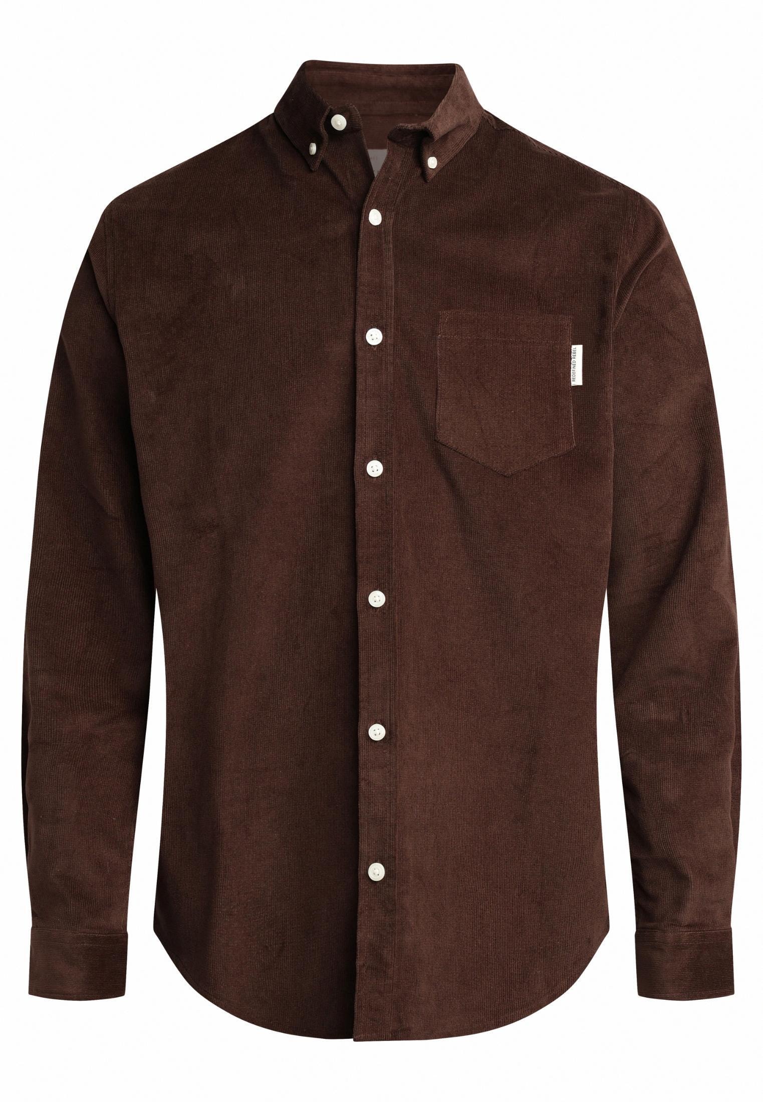 REDEFINED REBEL Langarmhemd »Redefined Rebel Shirt RRPark Shirt Corduroy REGULAR FIT«