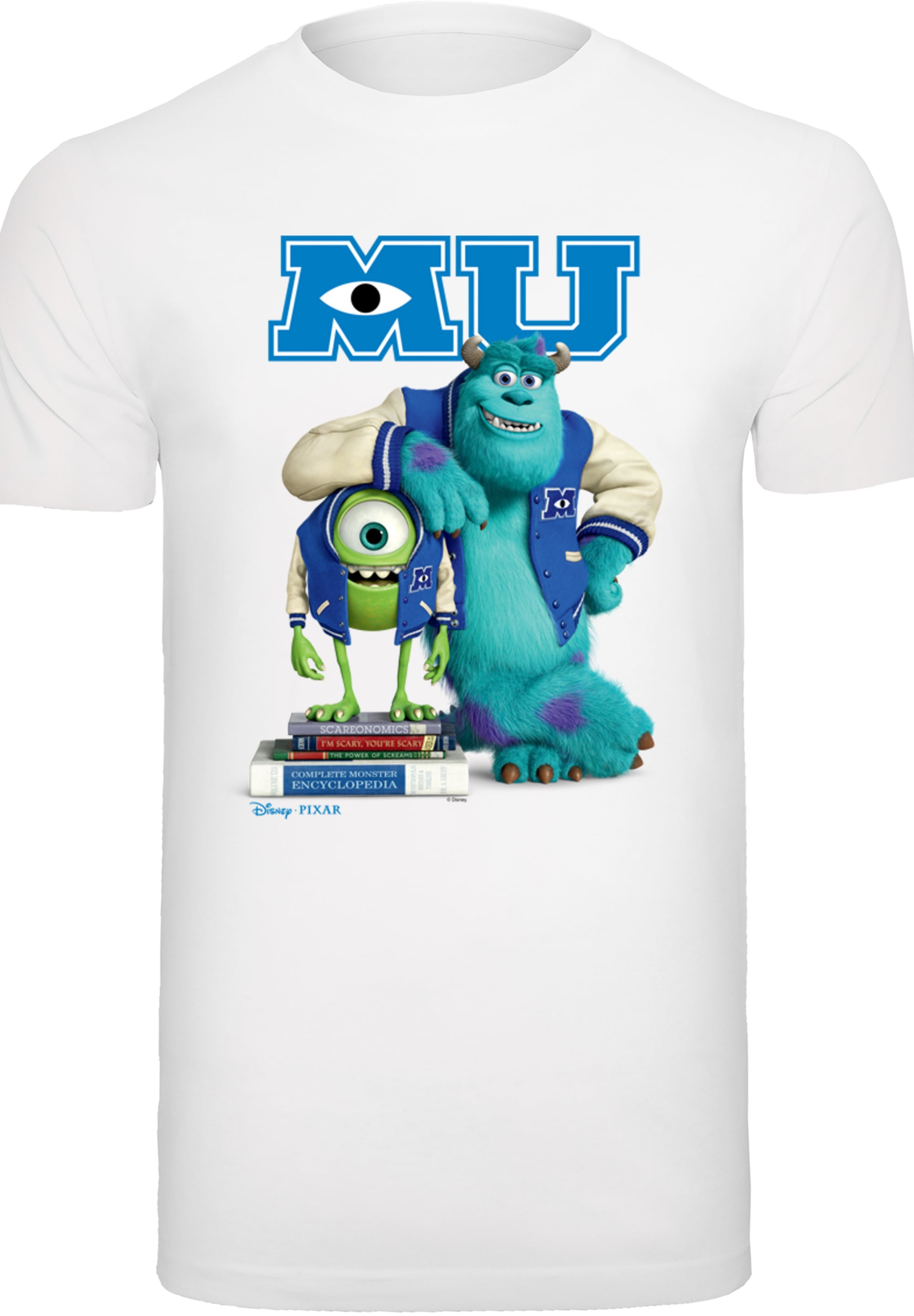 F4NT4STIC T-Shirt »Disney Die Monster Uni Poster«, Herren,Premium Merch,Regular-Fit,Basic,Bedruckt