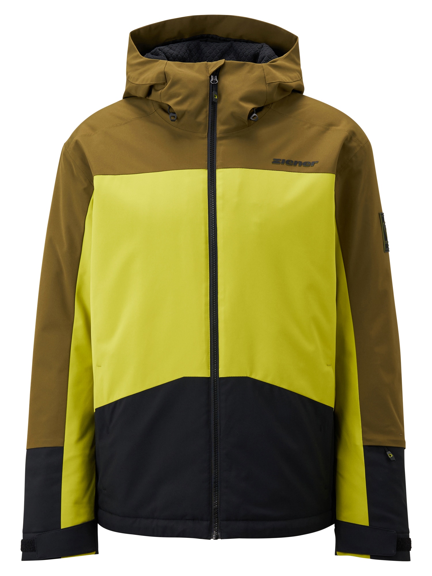 ZIENER Herren Skijacke "TARAINO-Z jacket man"seaweed, Gr. 52, Obermaterial: 100% Polyester (recycelt); Futter: 100% Polyamid; Wattierung: 100%