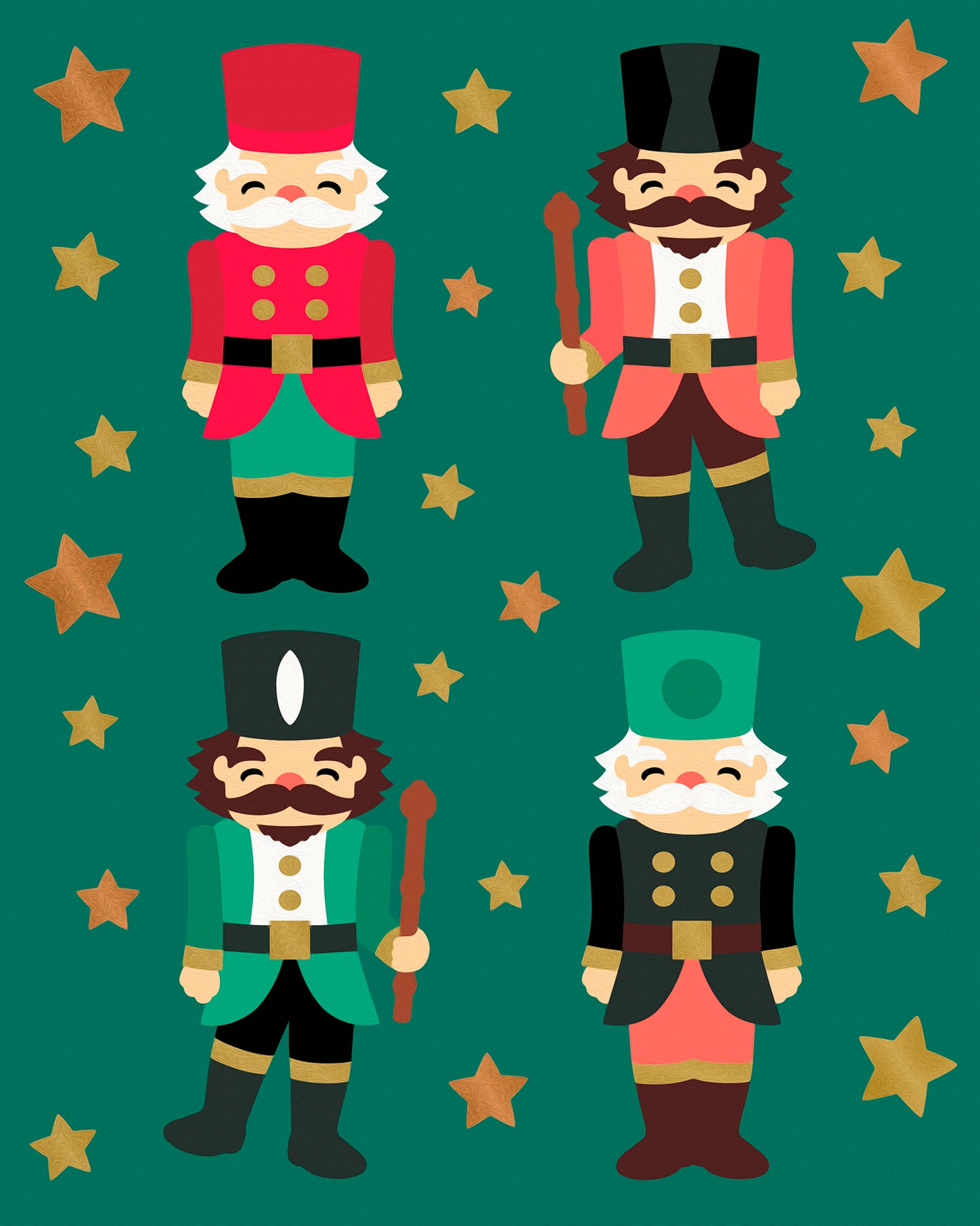Ravensburger Malen nach Zahlen »CreArt, Christmas Nutcracker Delight«, Made in Europe