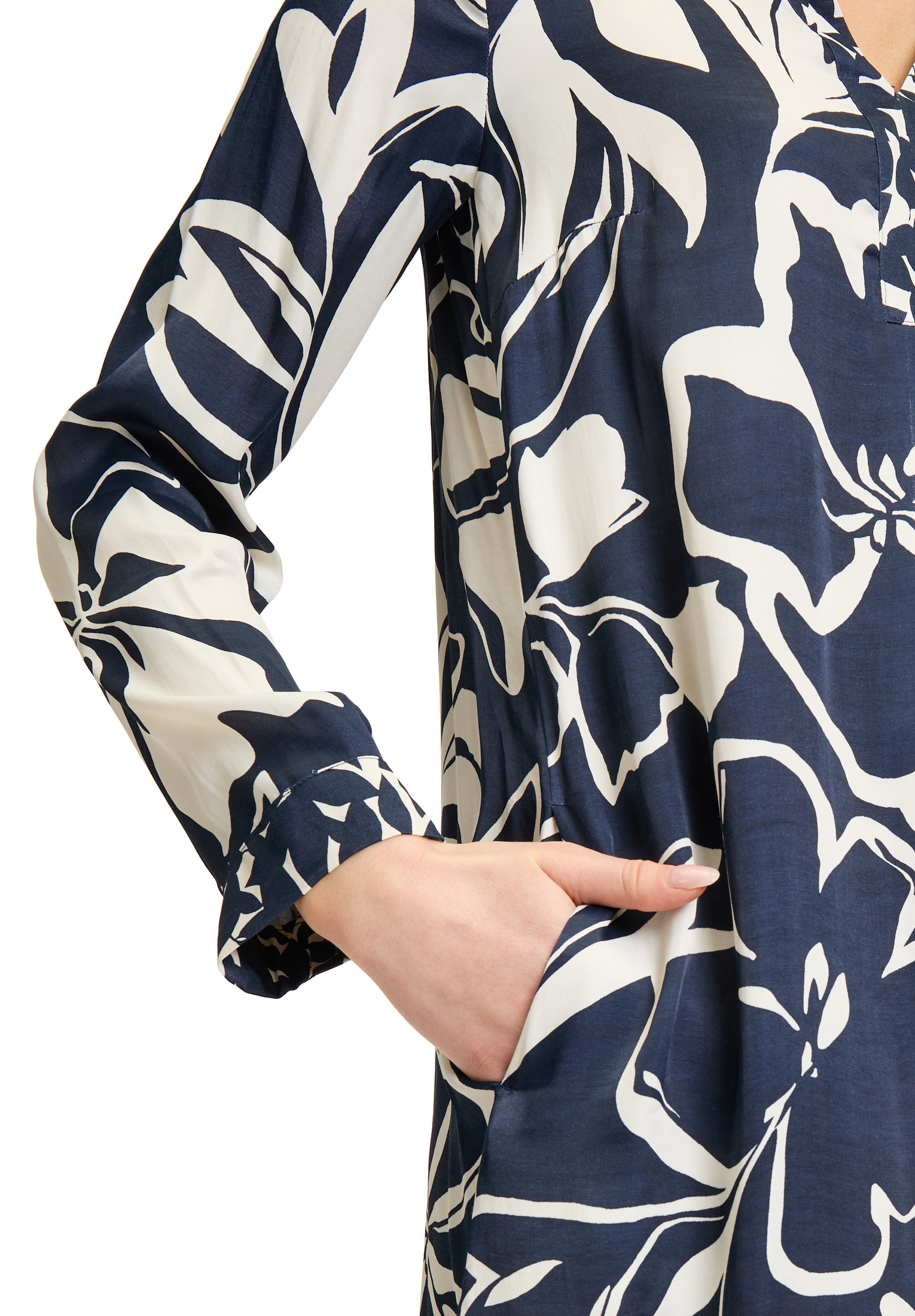 Betty Barclay Tunikakleid »Betty Barclay Damen Sommerkleid Tunikakleid langarm«, Druck