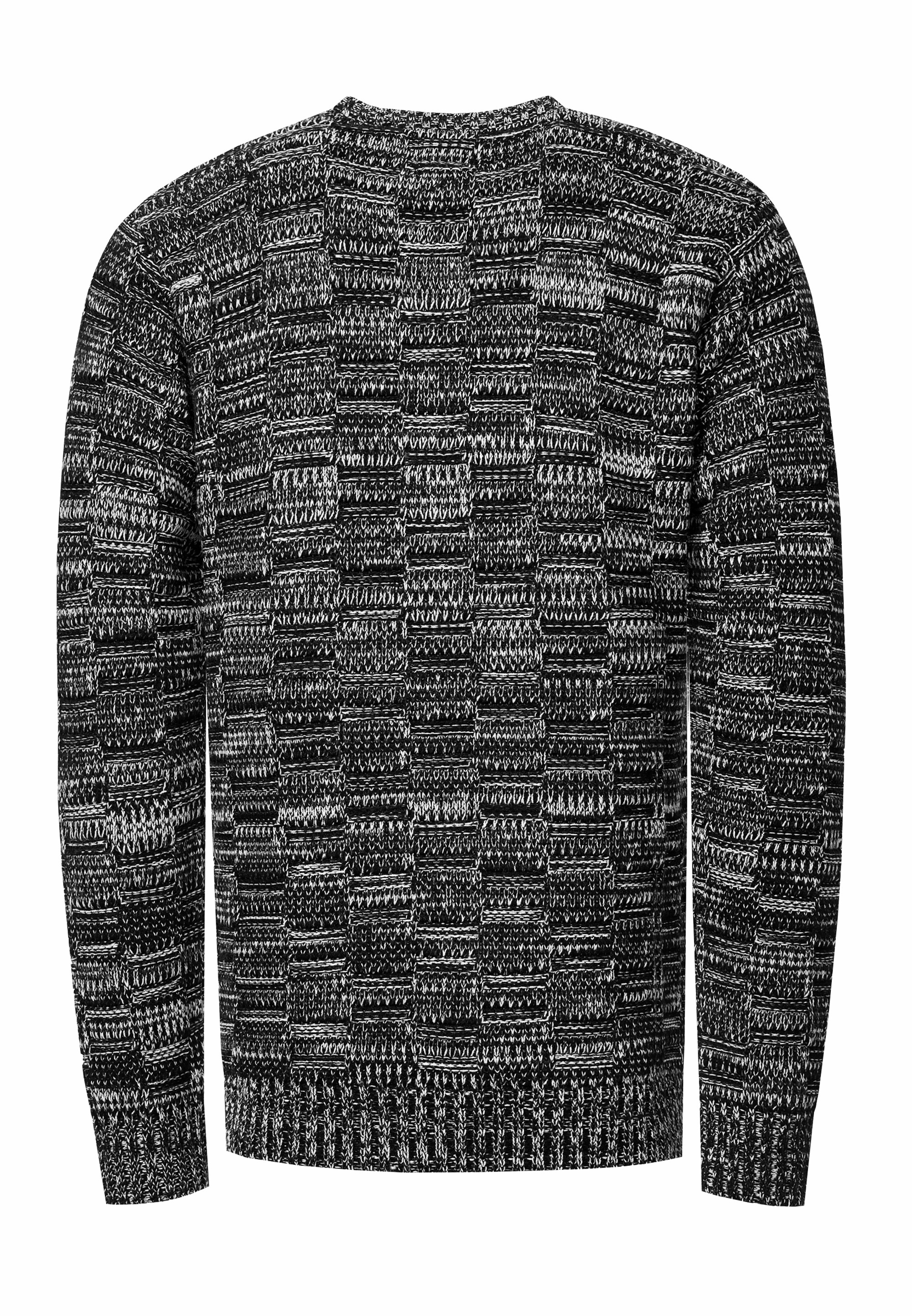 Rusty Neal Strickpullover mit dezenter Musterung und Strick-Design