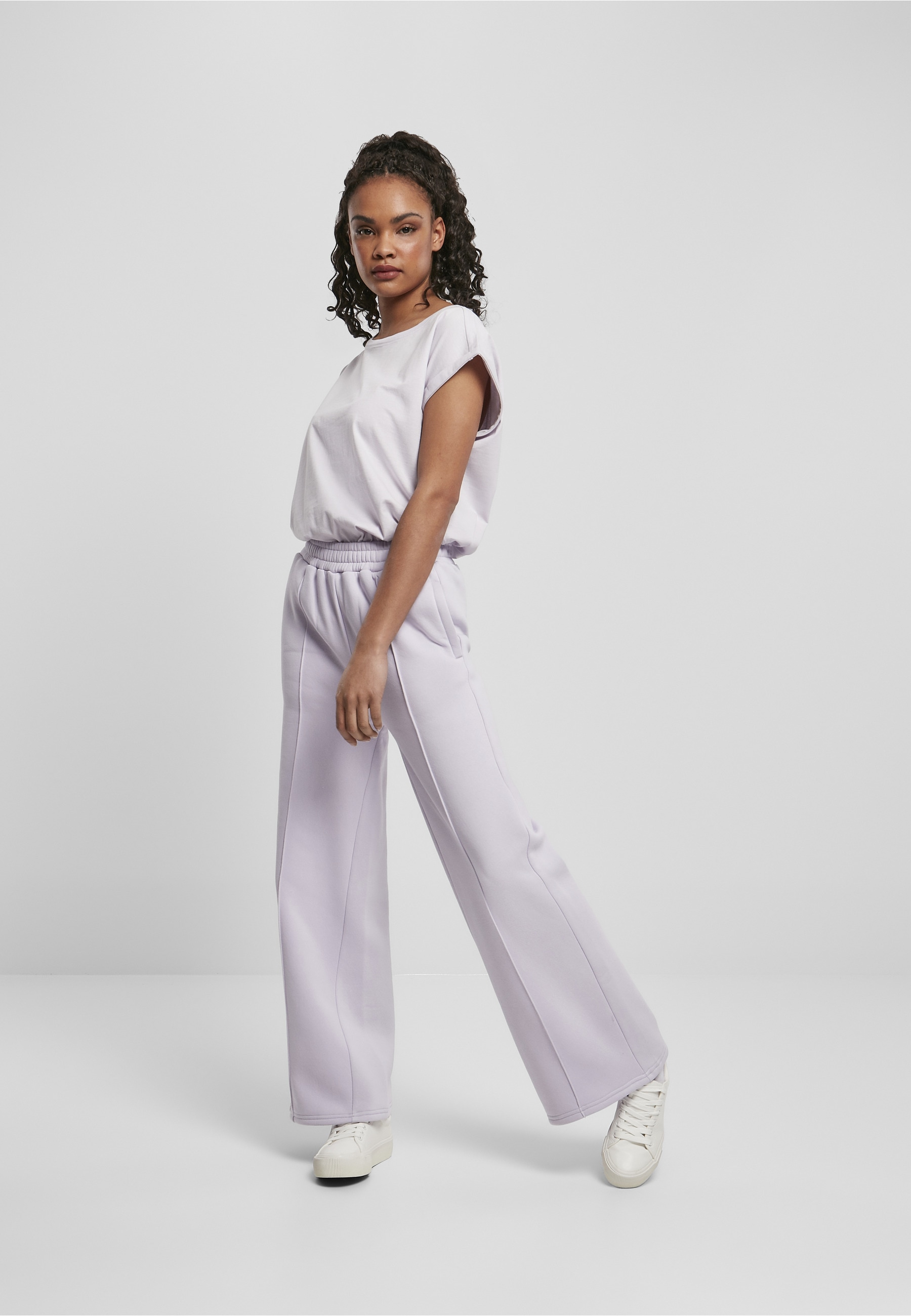 URBAN CLASSICS Kurzarmshirt »Urban Classics Damen Ladies Organic Extended Shoulder Tee« 1