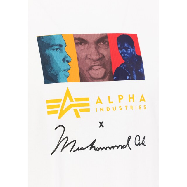 Alpha Industries T-Shirt »Alpha Industries Men - T-Shirts Muhammad Ali Pop  Art T« ▷ bestellen | BAUR