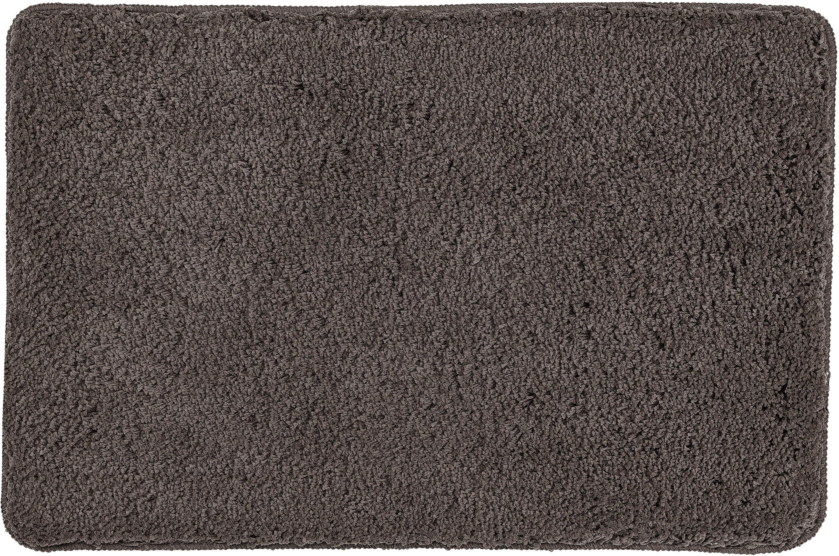 Kleine Wolke Badematte ""Scott", Badvorleger, Badezimmer Teppich" Höhe 12 mm rutschhemmend beschichtet fußbodenheizungsgeeignet Badteppich, Uni Farben, weich & kuschelig