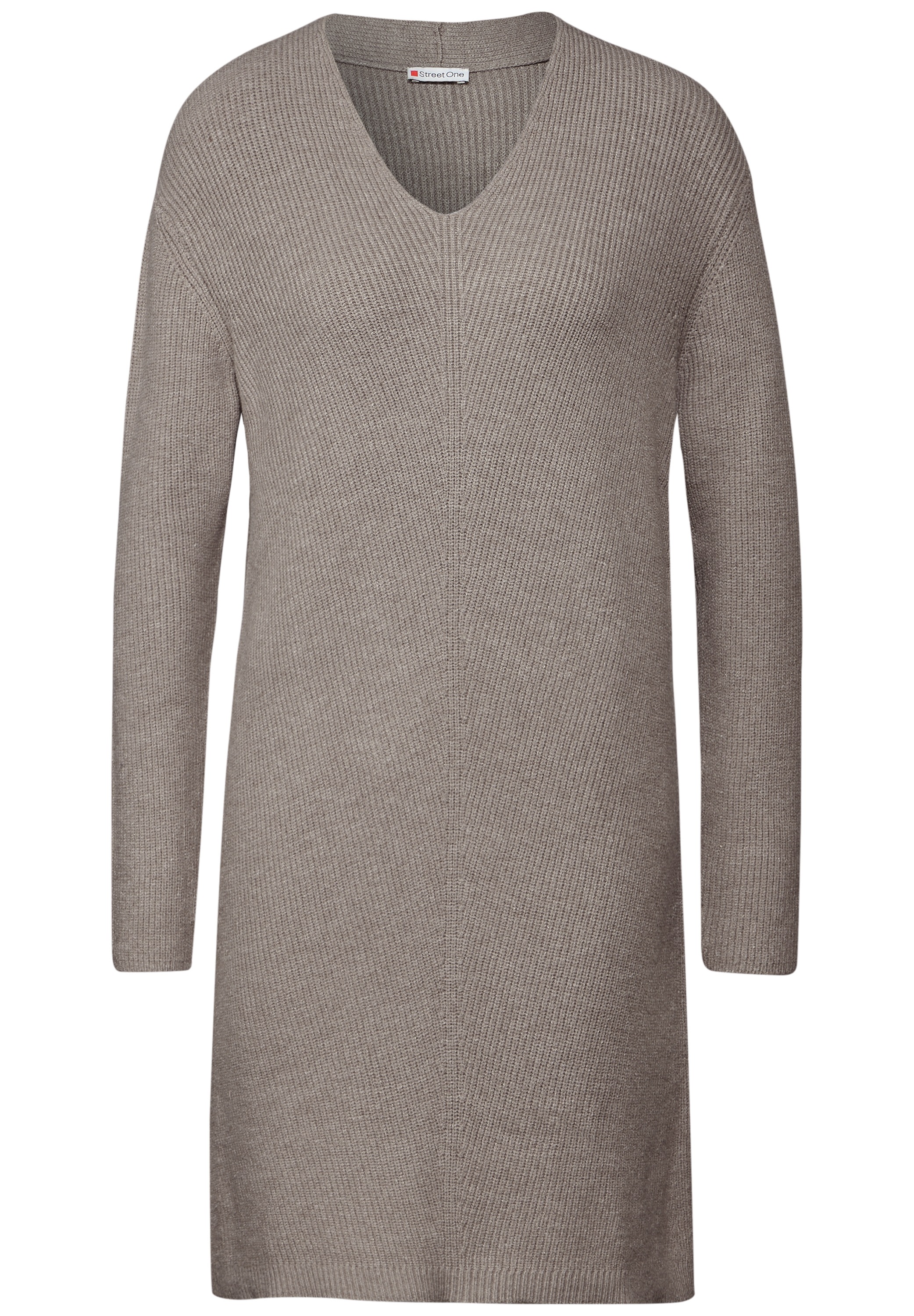 Thumbnail - STREET ONE Strickkleid Ohne Taschen knielang