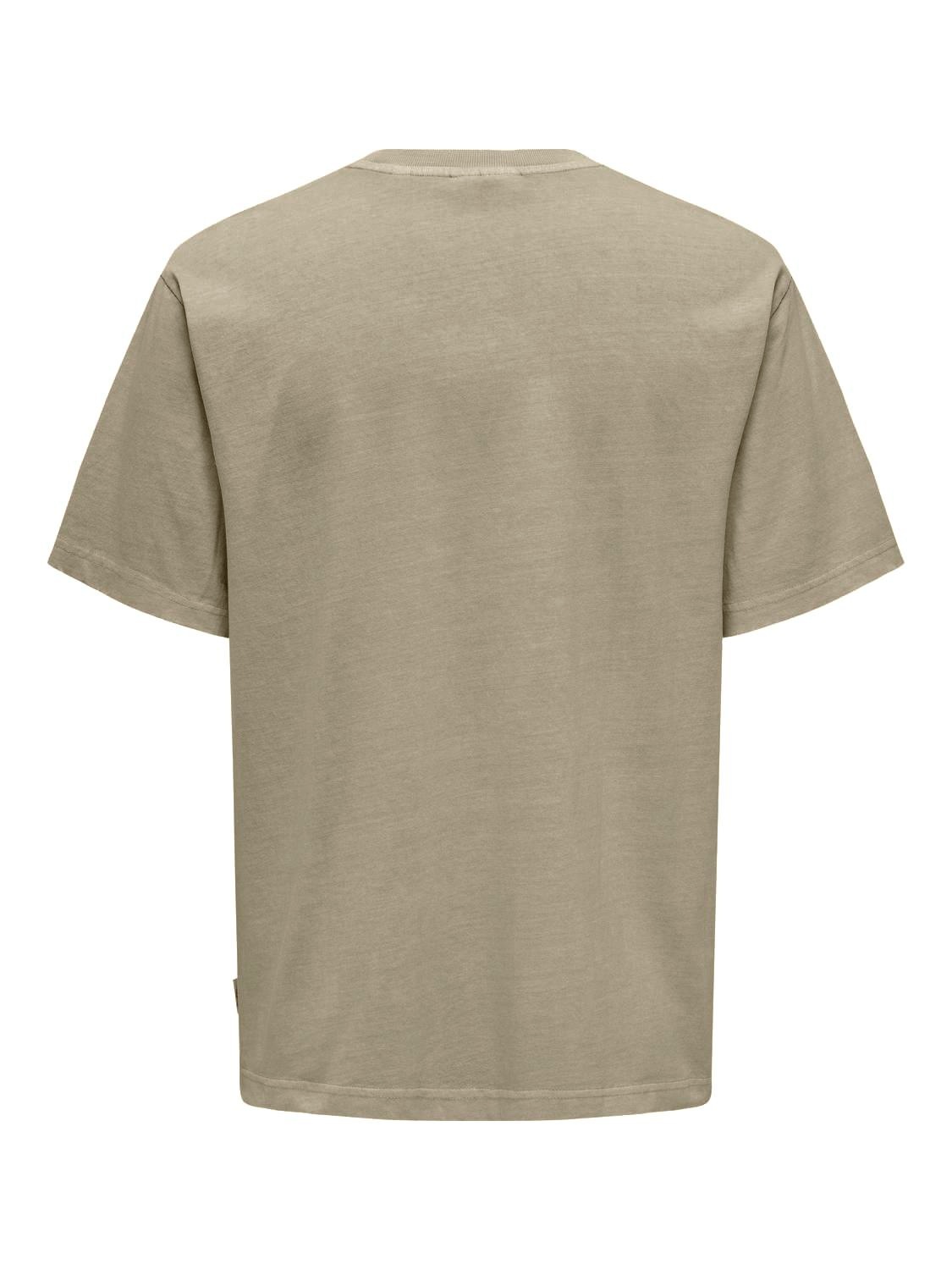ONLY & SONS Rundhalsshirt "ONSDISTRESS RLX SS TEE" günstig online kaufen