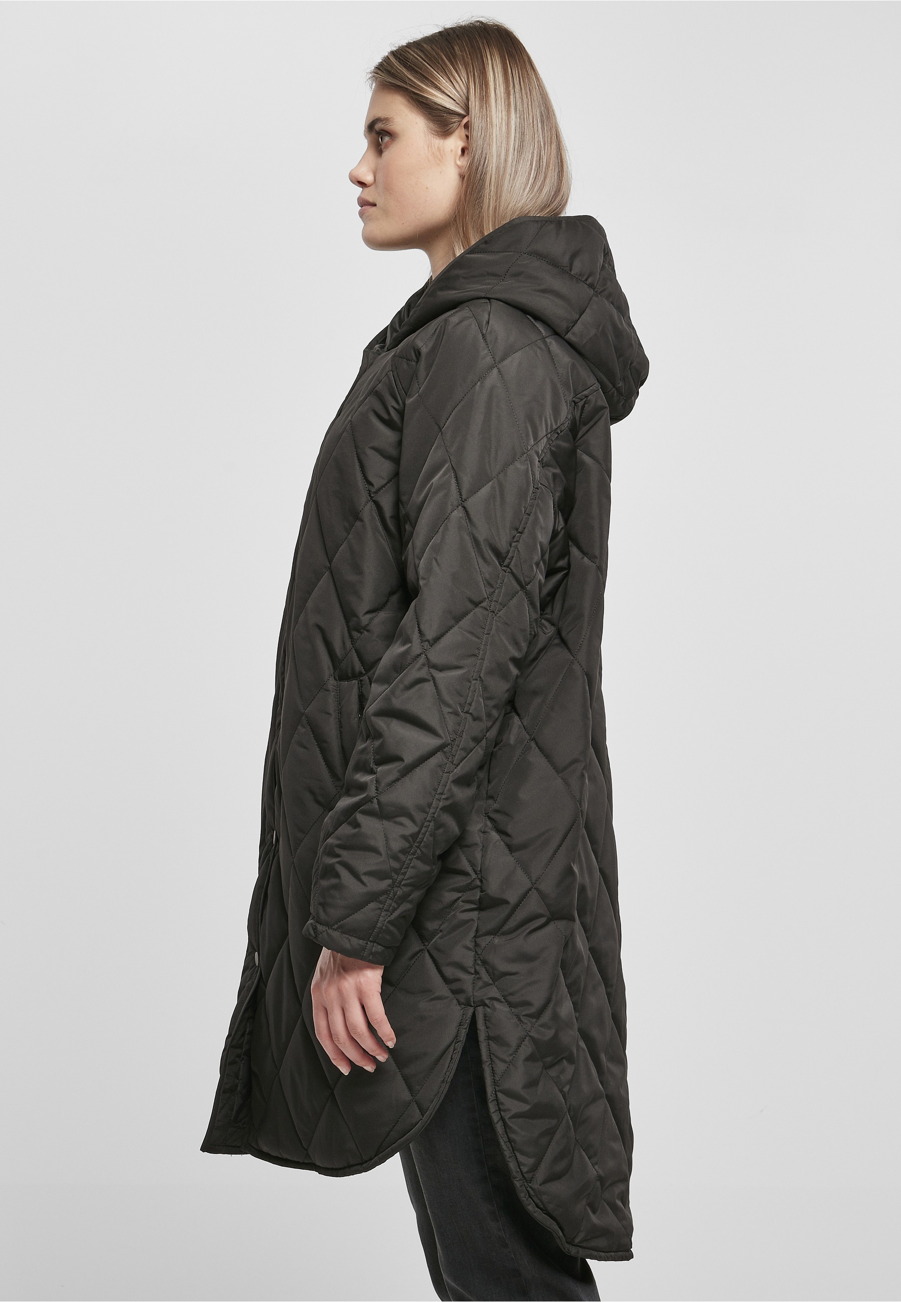 URBAN CLASSICS Allwetterjacke »Urban Classics Damen« 1 Stk. tlg. mit Kapuze