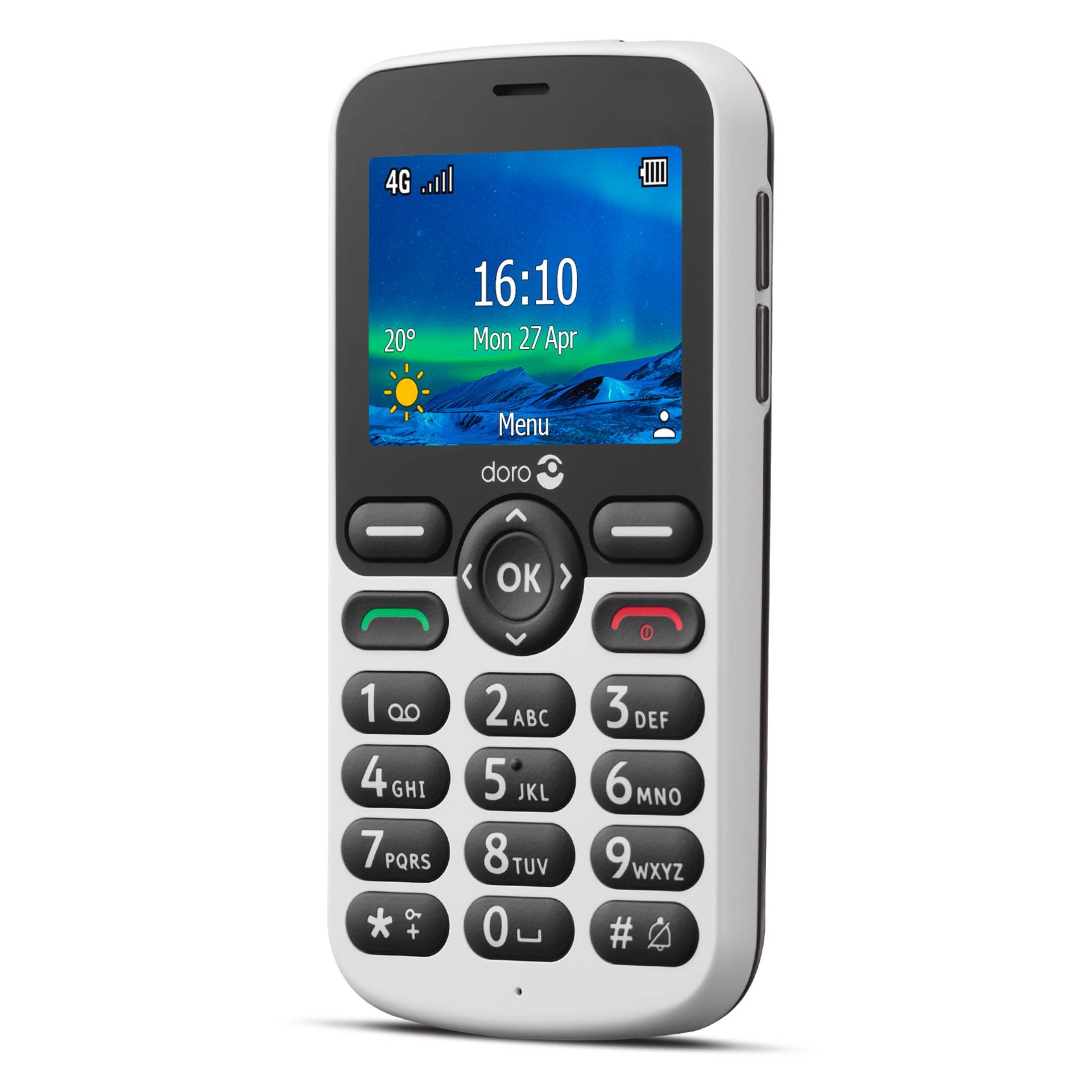 Doro Handy »5860«, Schwarz/Weiß