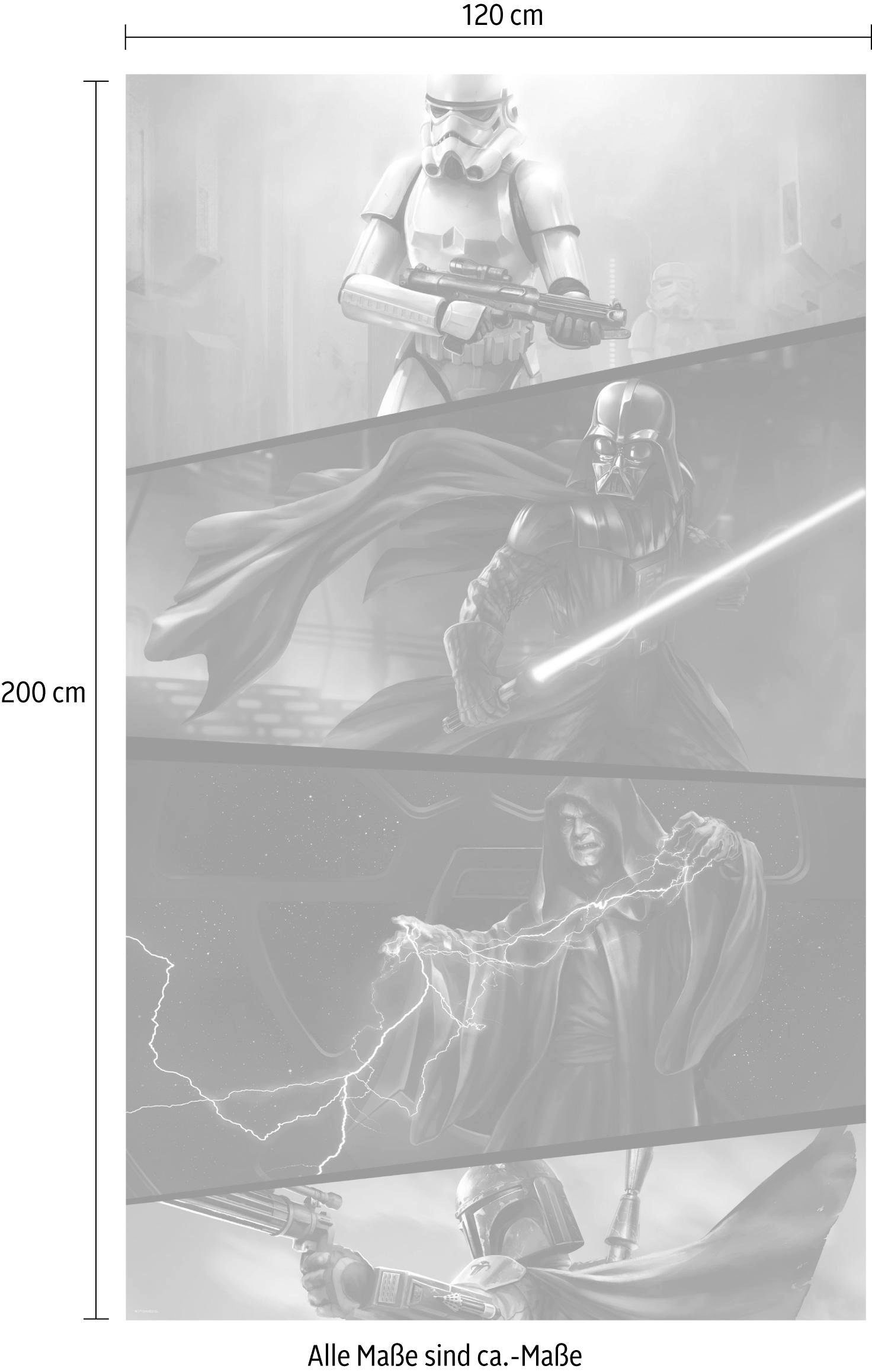 Komar Vliestapete »Digitaldruck Vlies - Star Wars Moments Imperials - Größe 120 x 200 cm«, bedruckt, Kinderzimmer