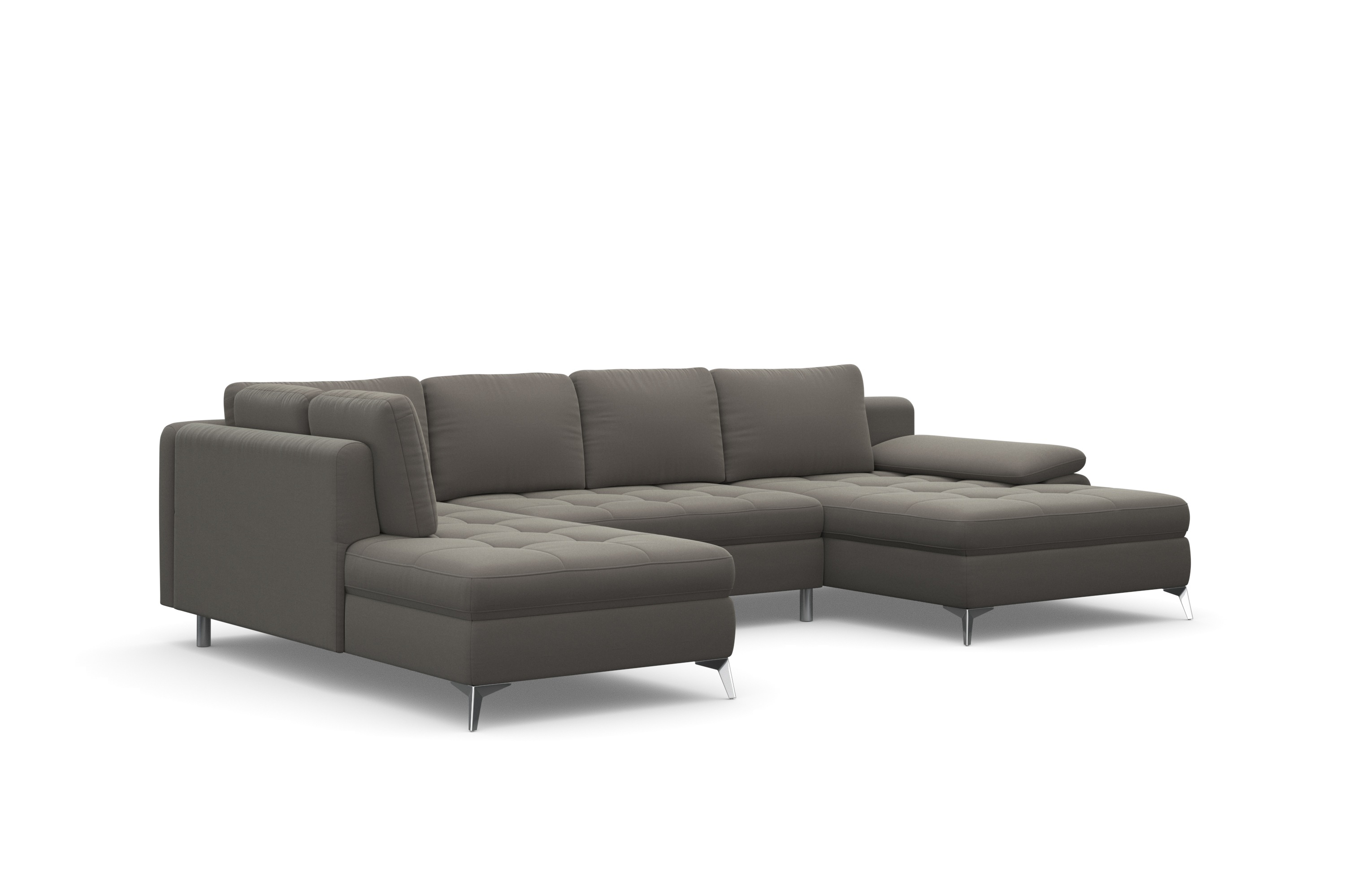 Thumbnail - sit&more Wohnlandschaft "Latigo U-Form", mit Recamiere, wahlweise mit Bettfunktion und Bettkasten