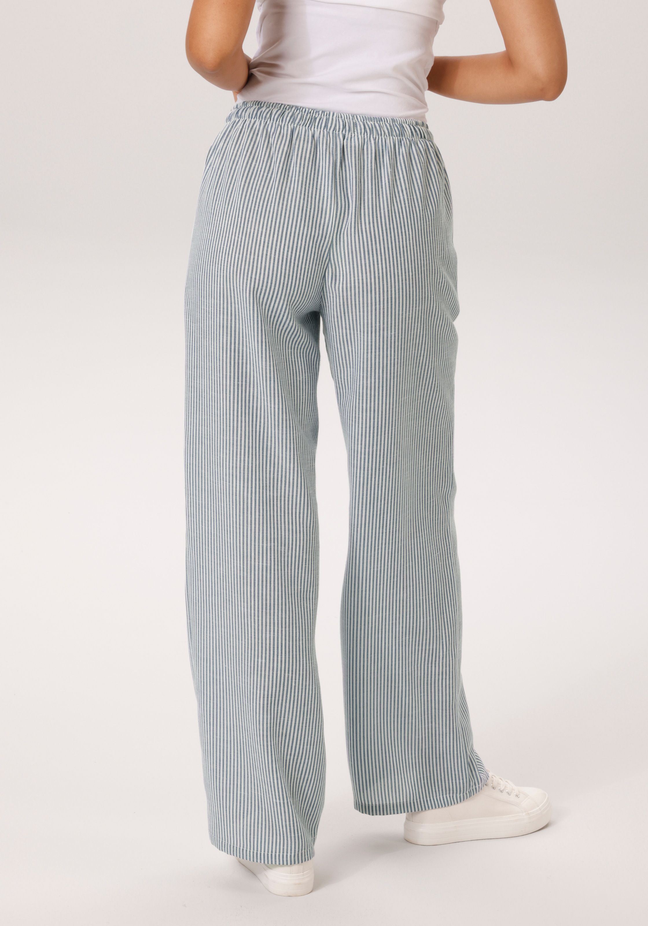 Aniston CASUAL Schlupfhose im Streifen-Dessin - NEUE KOLLEKTION günstig online kaufen