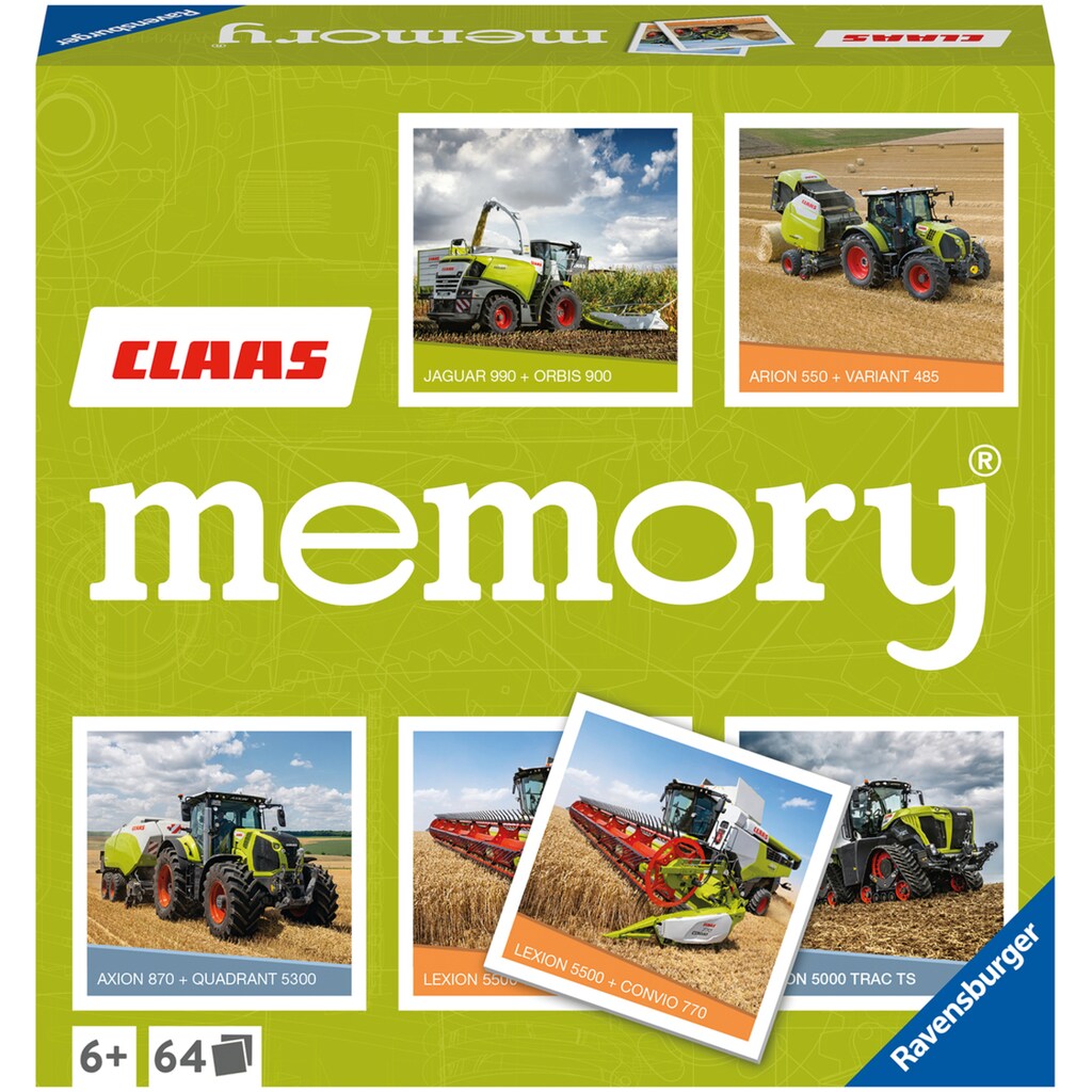 Ravensburger Spiel »CLAAS memory®«, Made in Europe, FSC® - schützt Wald - weltweit