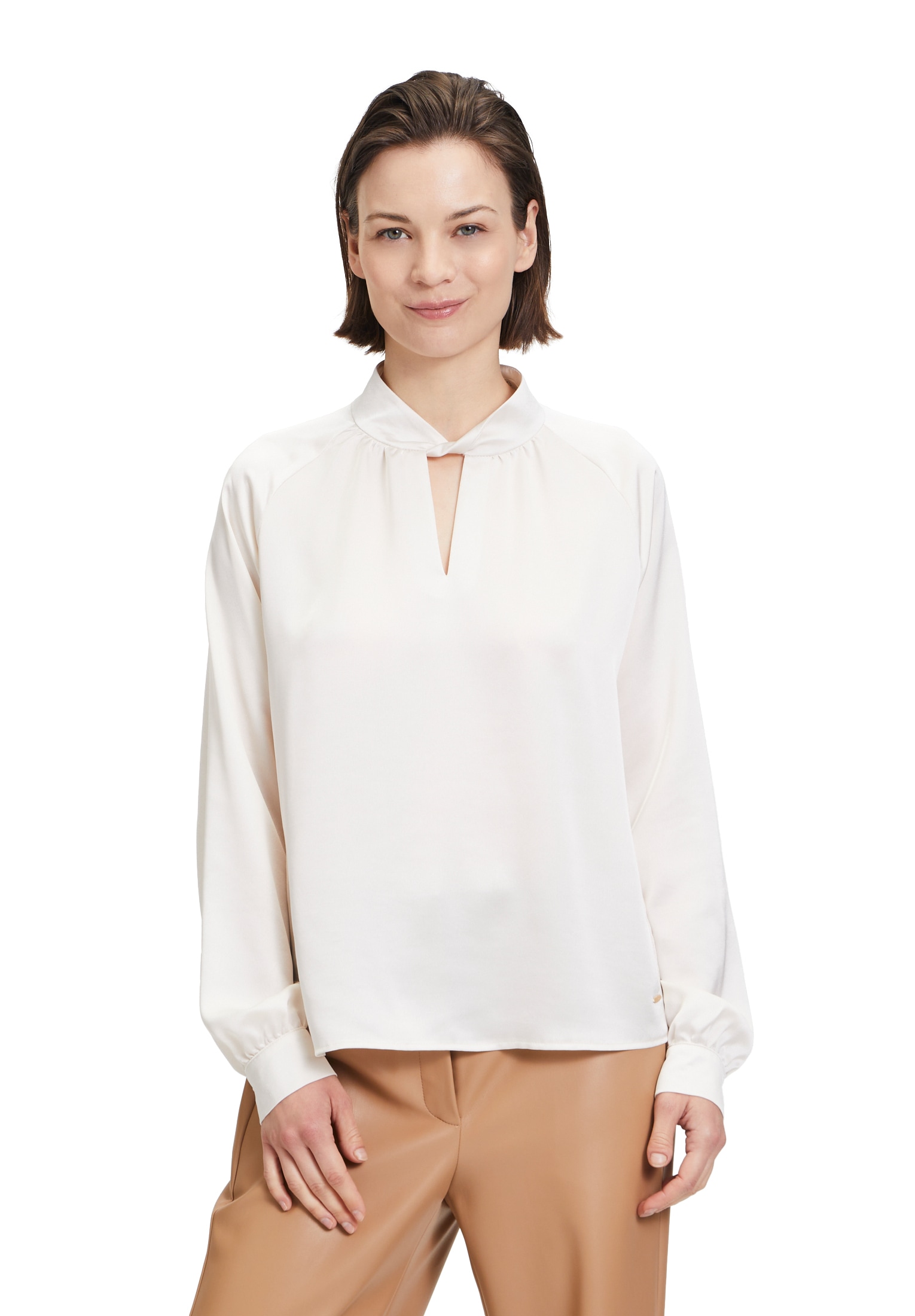 Betty&Co Schlupfbluse "Betty & Co Damen Schlupfbluse mit Stehkragen" günstig online kaufen