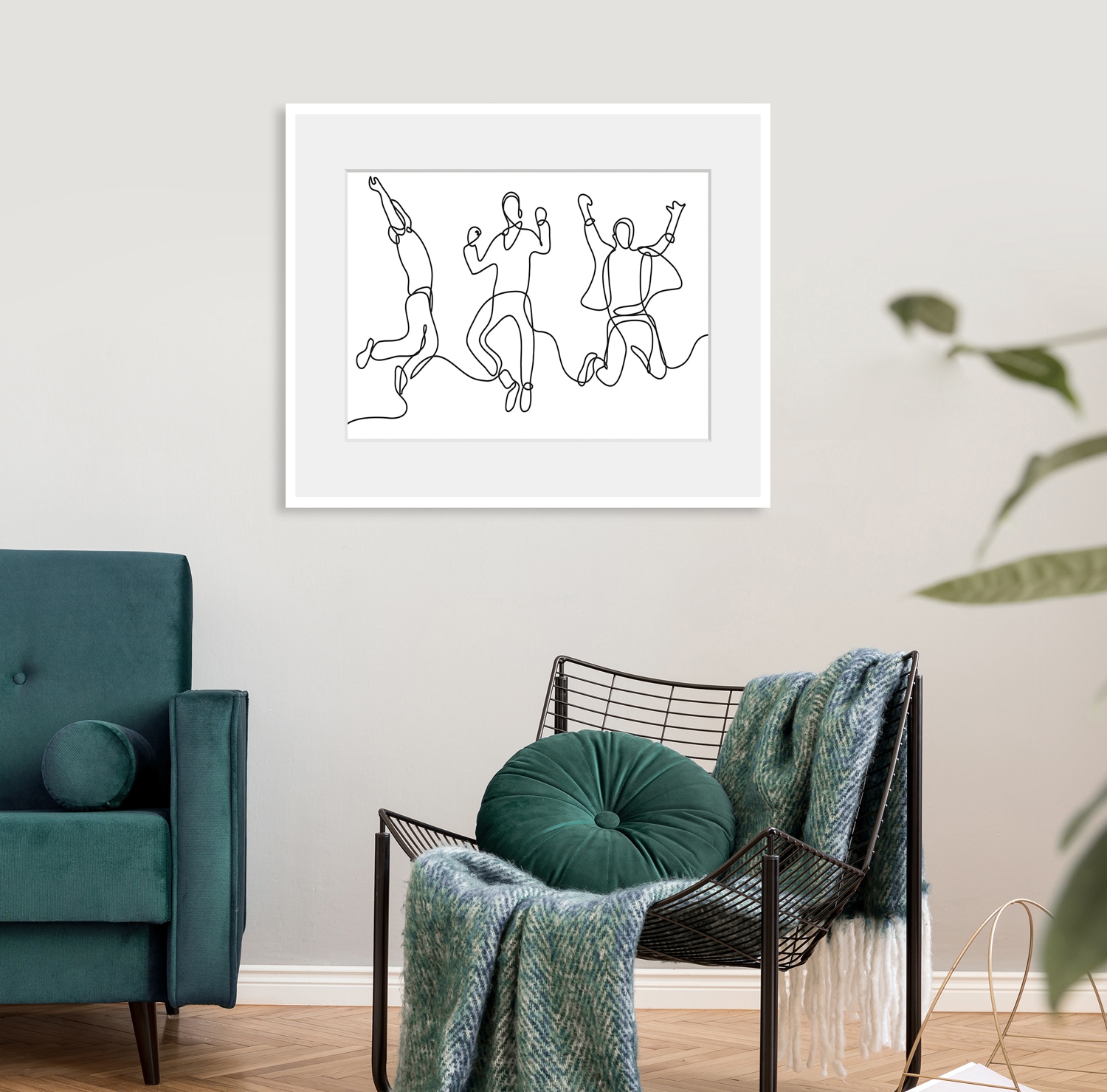 queence Bild "Dance Monkey" Bilder von Frauen Bilder von Männern Kunst Menschen Tanz gerahmt, Musik, Spaß, Tanzen
