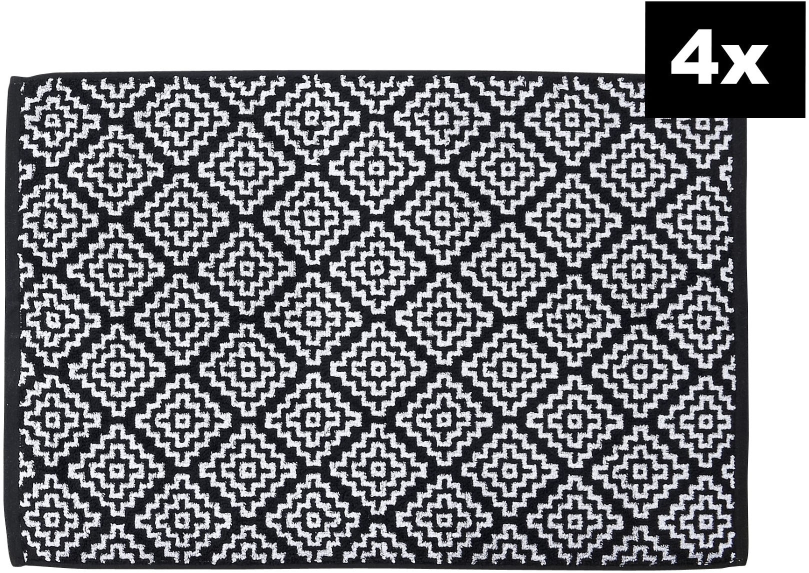 done. Badematte "DAILY SHAPES Boho 4er-Set" Höhe 5 mm fußbodenheizungsgeeig günstig online kaufen